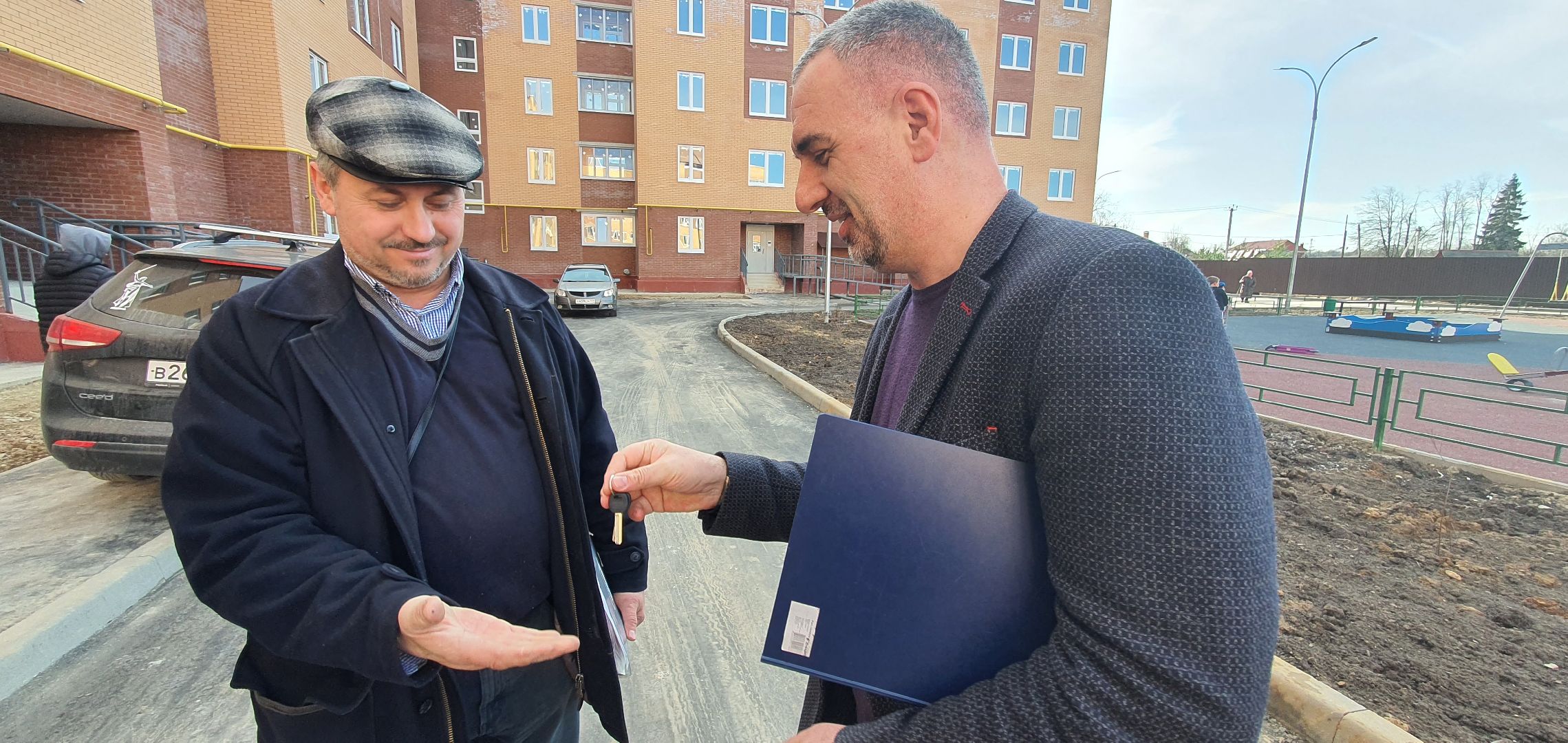 Домодедово, новое жильё, ключи новосёлам