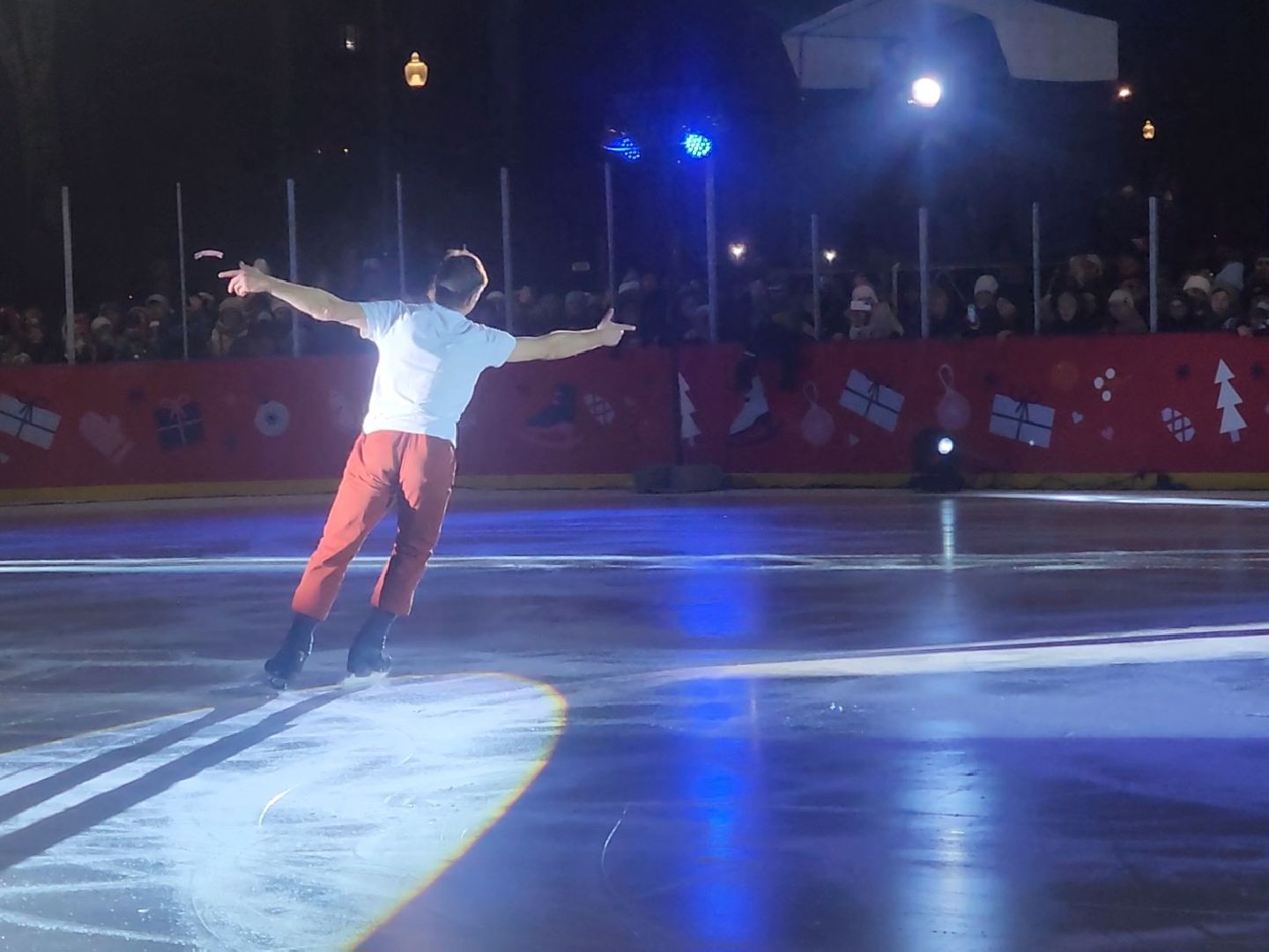 Коломна, ледовое шоу ильи авербуха, зима в подмосковье, каток,