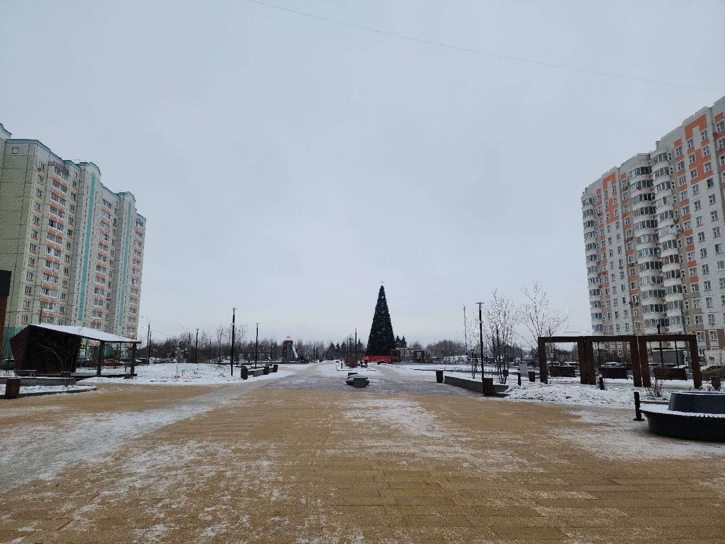 Подольск, Тротуары, борьба с гололедом, Коммунальщики,