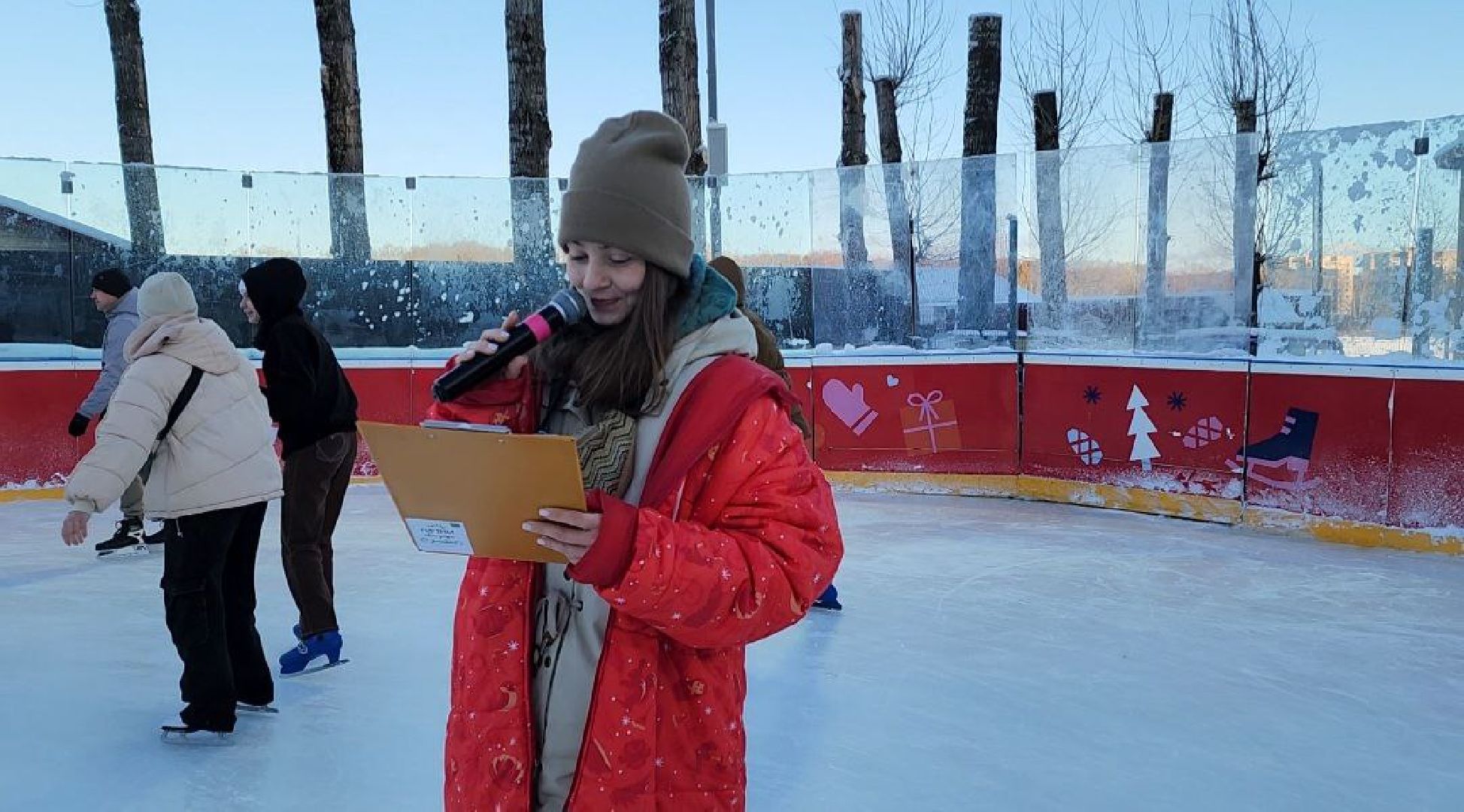 солнечногорск, вечеринка на катке, коньки, жители, праздник, вертикалки,