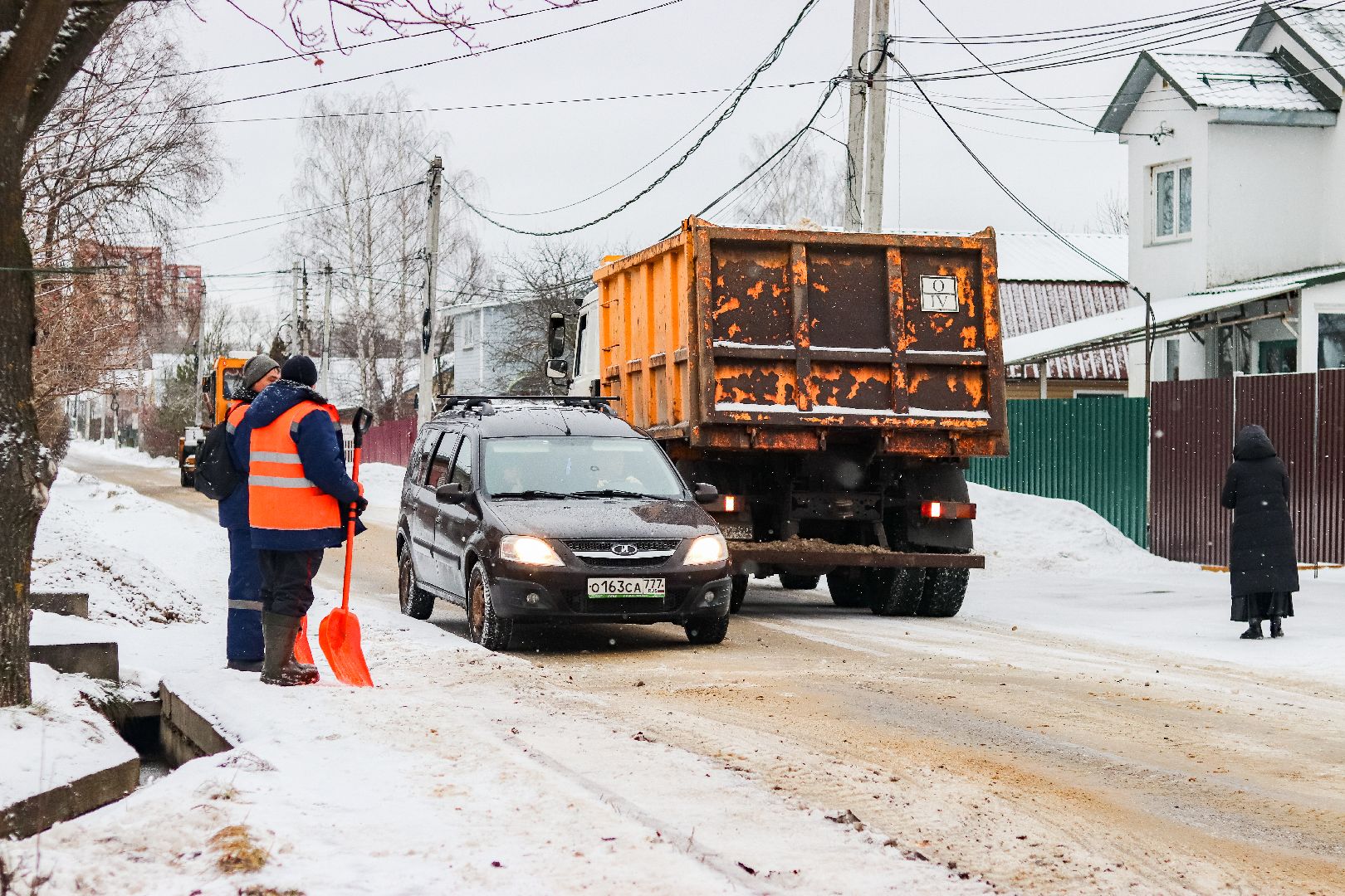 Клин, общество, ЖКХ, дороги, уборка снега и наледи, вертикалки,