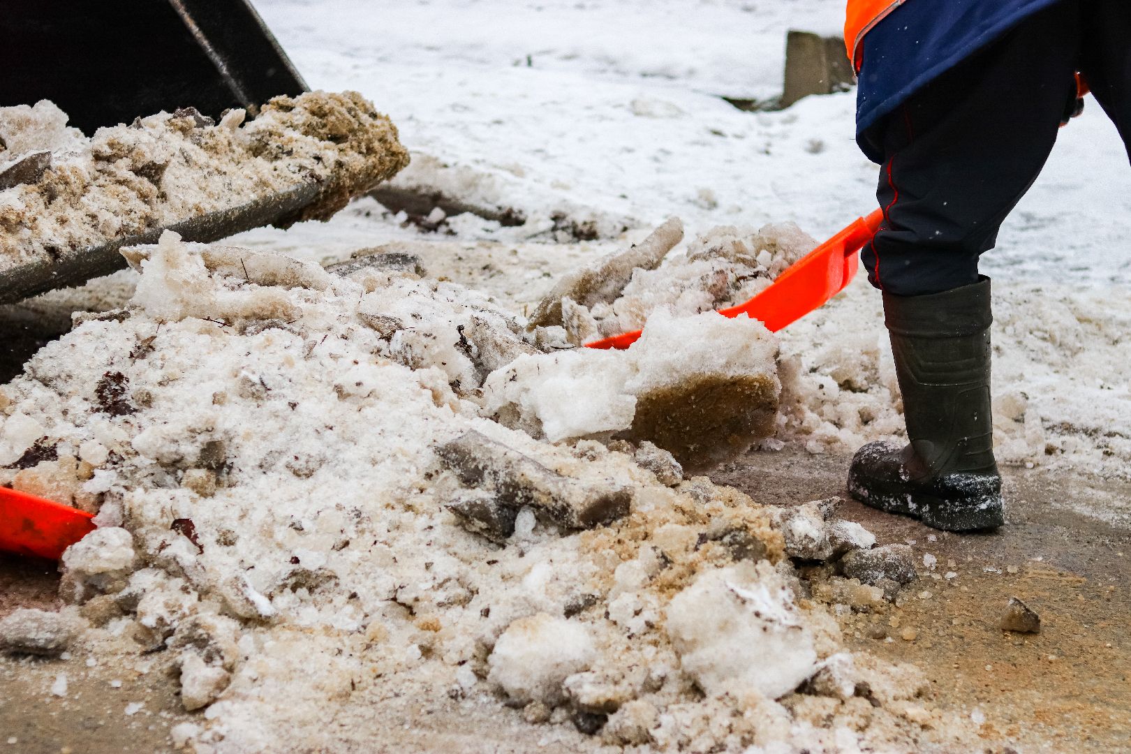 Клин, общество, ЖКХ, дороги, уборка снега и наледи, вертикалки,