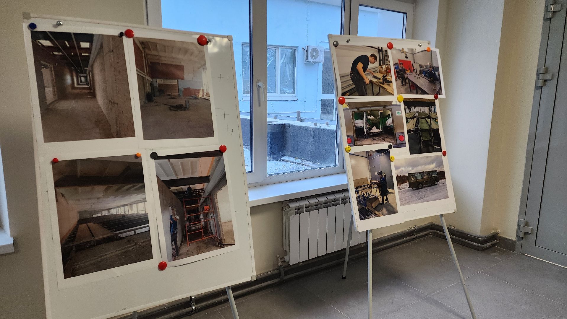 вертикалки, Бронницы, Открытие коруска колледжа после капремонта, Капремонт автомобильно-дорожного колледжа, Капремонт завершен, Вертикалка,