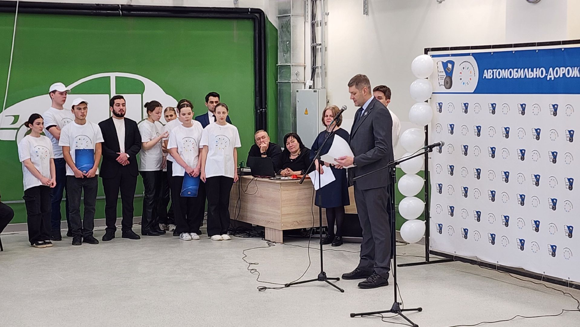 вертикалки, Бронницы, Открытие коруска колледжа после капремонта, Капремонт автомобильно-дорожного колледжа, Капремонт завершен, Вертикалка,