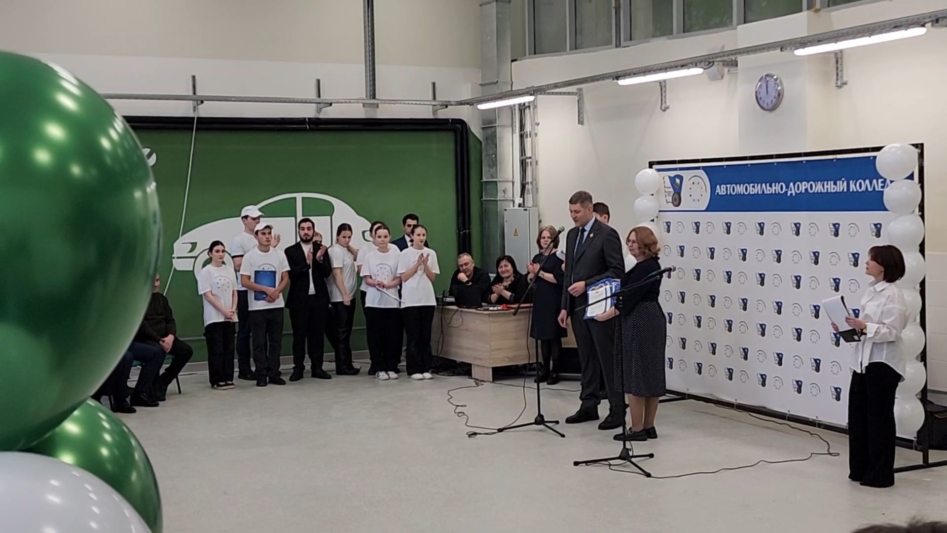 вертикалки, Бронницы, Открытие коруска колледжа после капремонта, Капремонт автомобильно-дорожного колледжа, Капремонт завершен, Вертикалка,