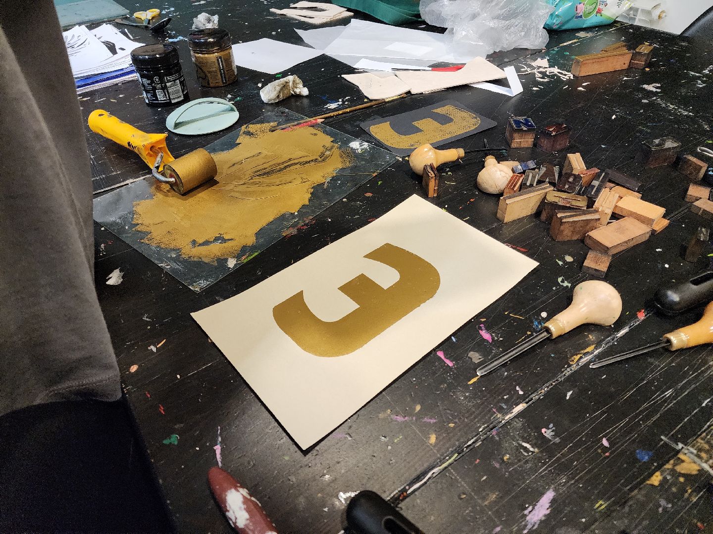 Черноголовка, Линогравюра, Мастер-класс,