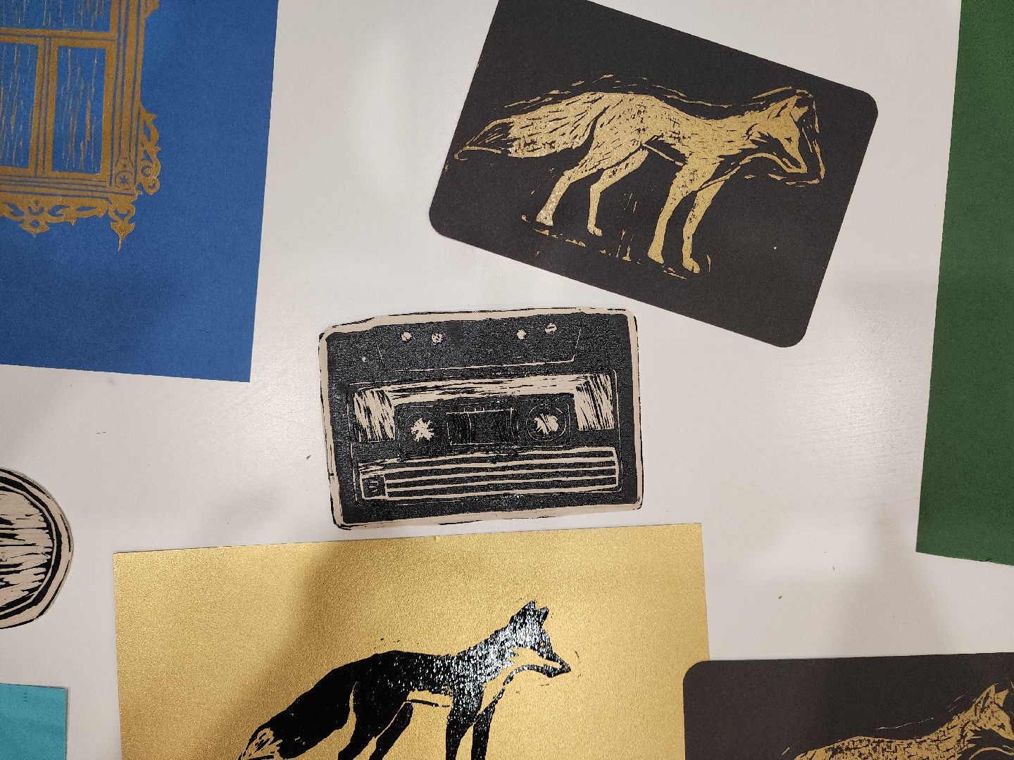 Черноголовка, Линогравюра, Мастер-класс,