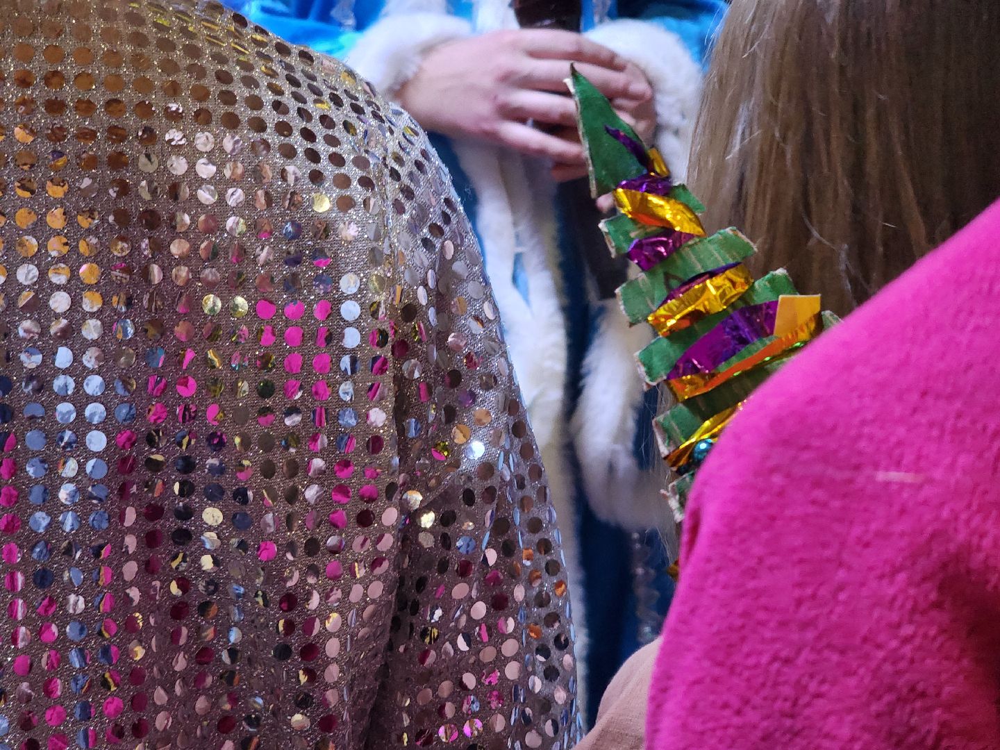 Новый год, Дед мороз, Снегурочка, Праздник, наташинский парк, зима в подмосковье,