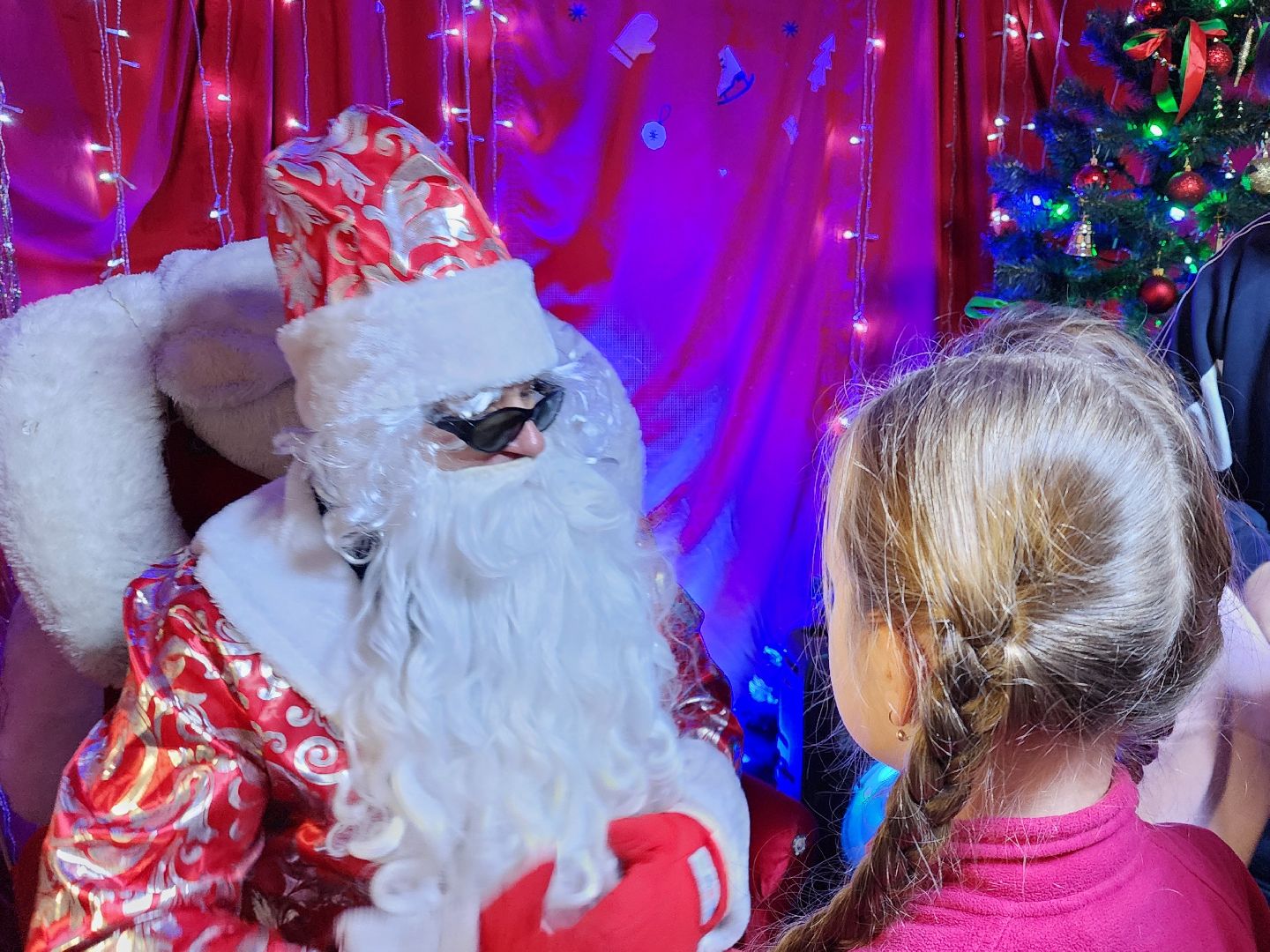 Новый год, Дед мороз, Снегурочка, Праздник, наташинский парк, зима в подмосковье,
