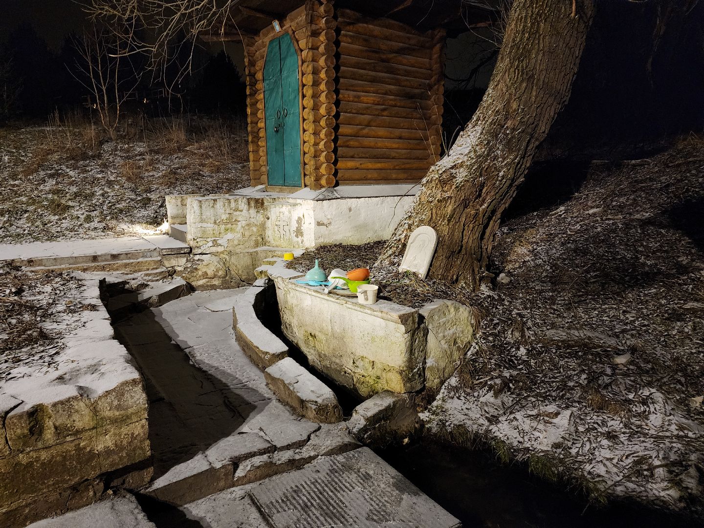 Зарайск, Крещение, Белый колодец, Крещенские купания,