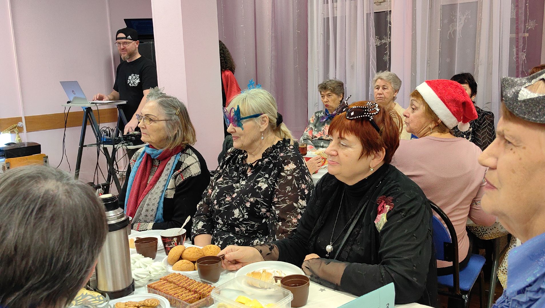 совет ветеранов, старый новый год, стихи, танцы, дом культуры,