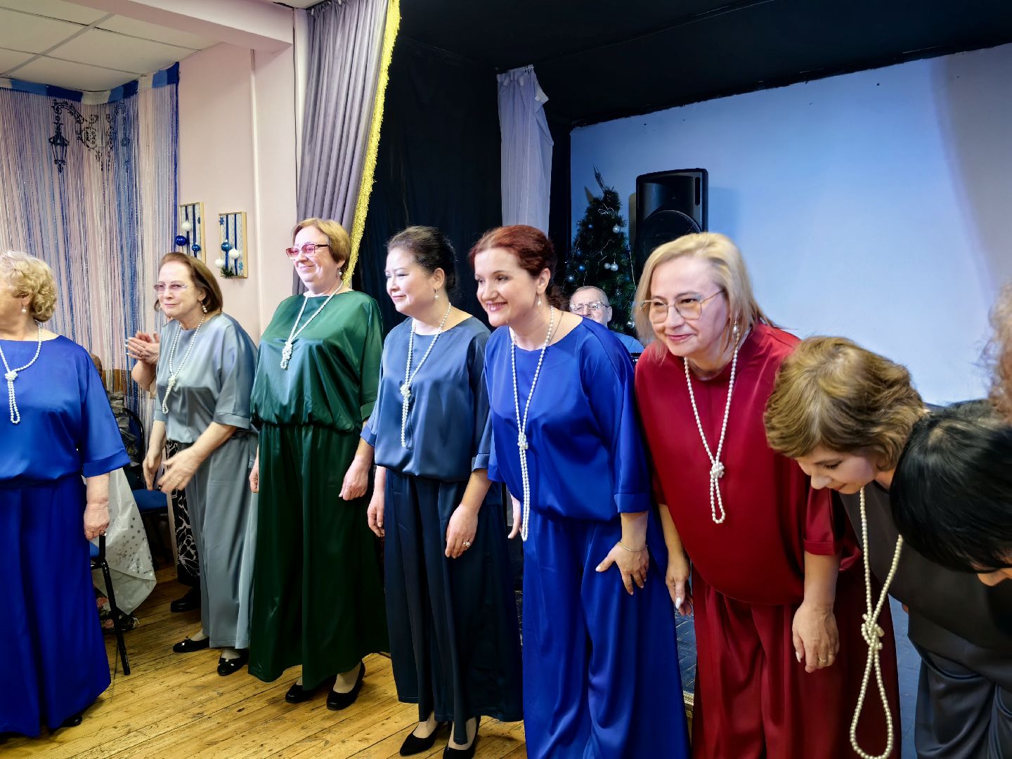 совет ветеранов, старый новый год, стихи, танцы, дом культуры,