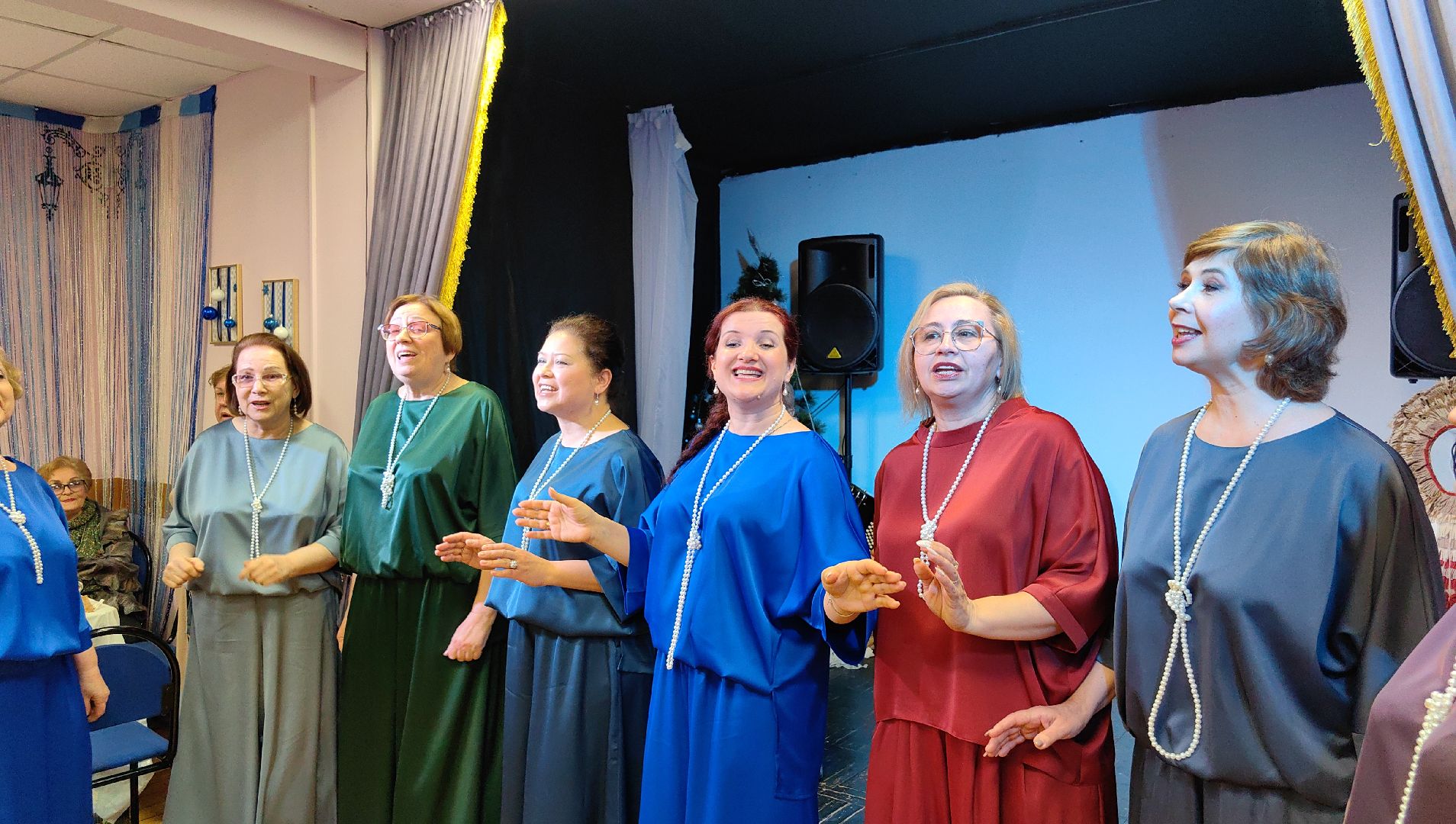 совет ветеранов, старый новый год, стихи, танцы, дом культуры,