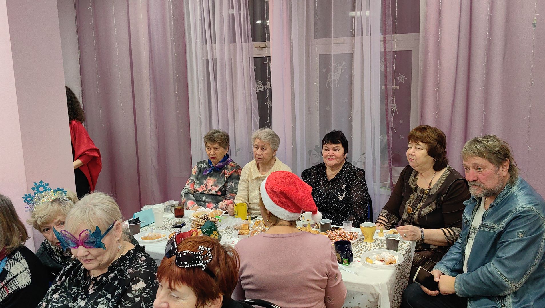 совет ветеранов, старый новый год, стихи, танцы, дом культуры,