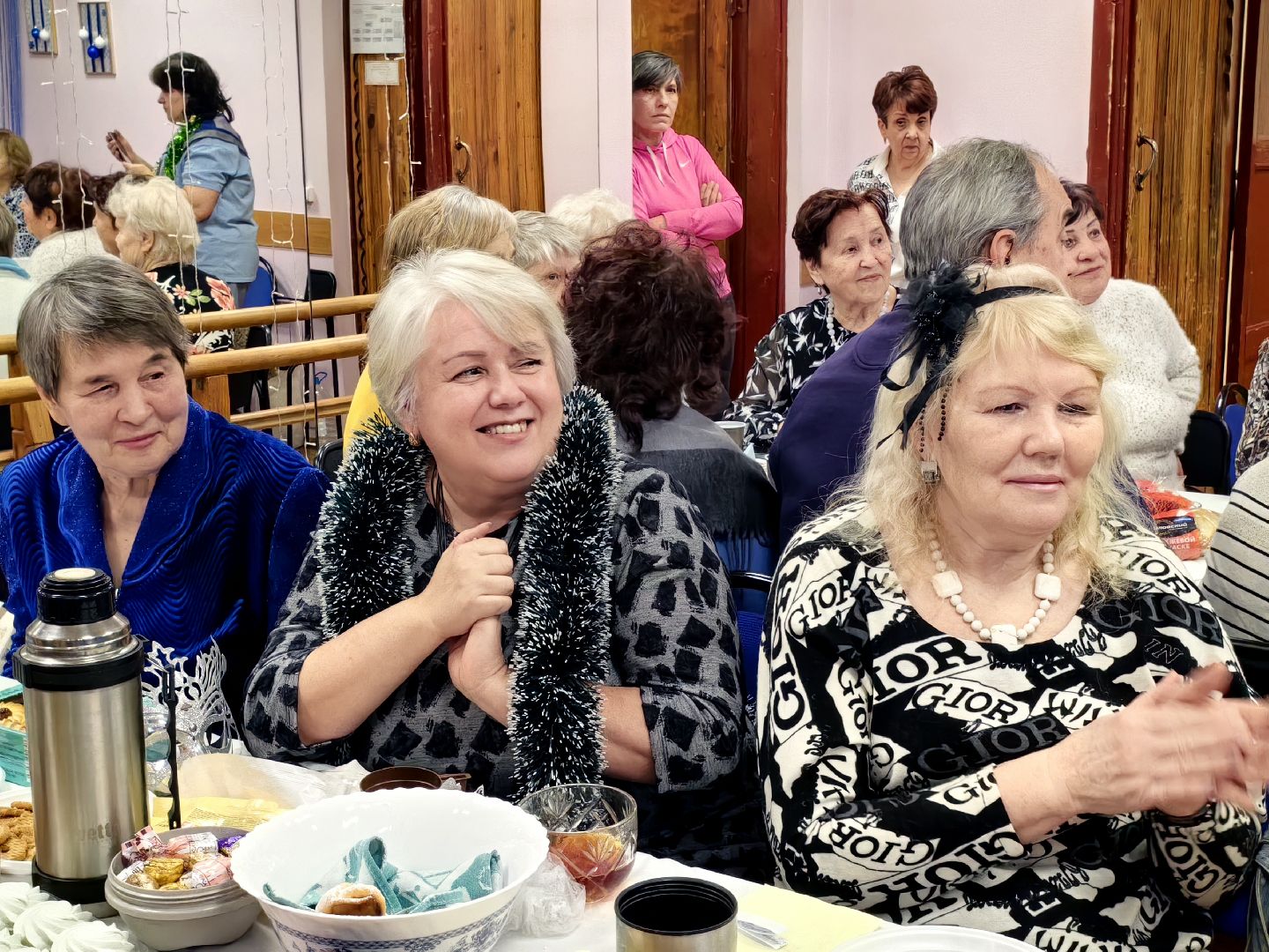 совет ветеранов, старый новый год, стихи, танцы, дом культуры,