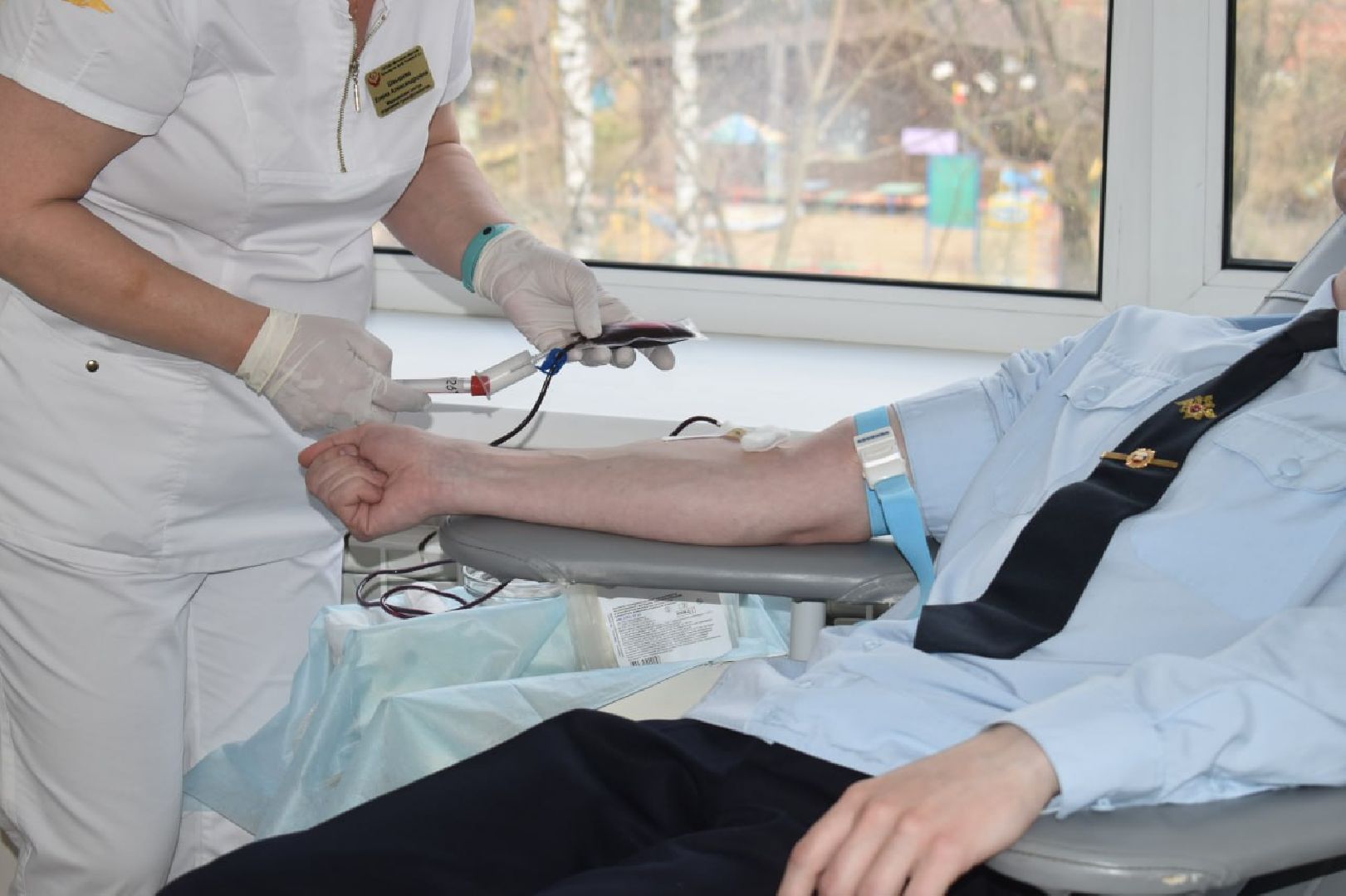 Пушкино, донор, день донора, ГИБДД, Пушкинский округ, МВД России