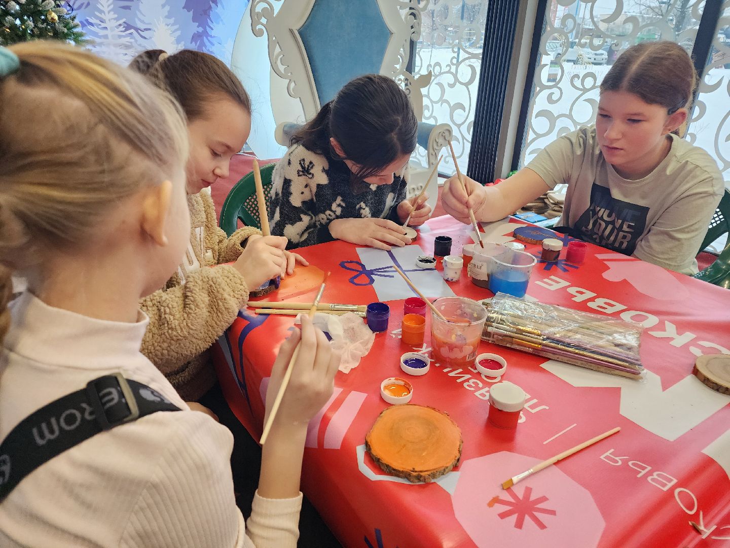 фрязино, резиденция деда мороза, парки подмосковья, новый год, лесопарк, вертикалки,