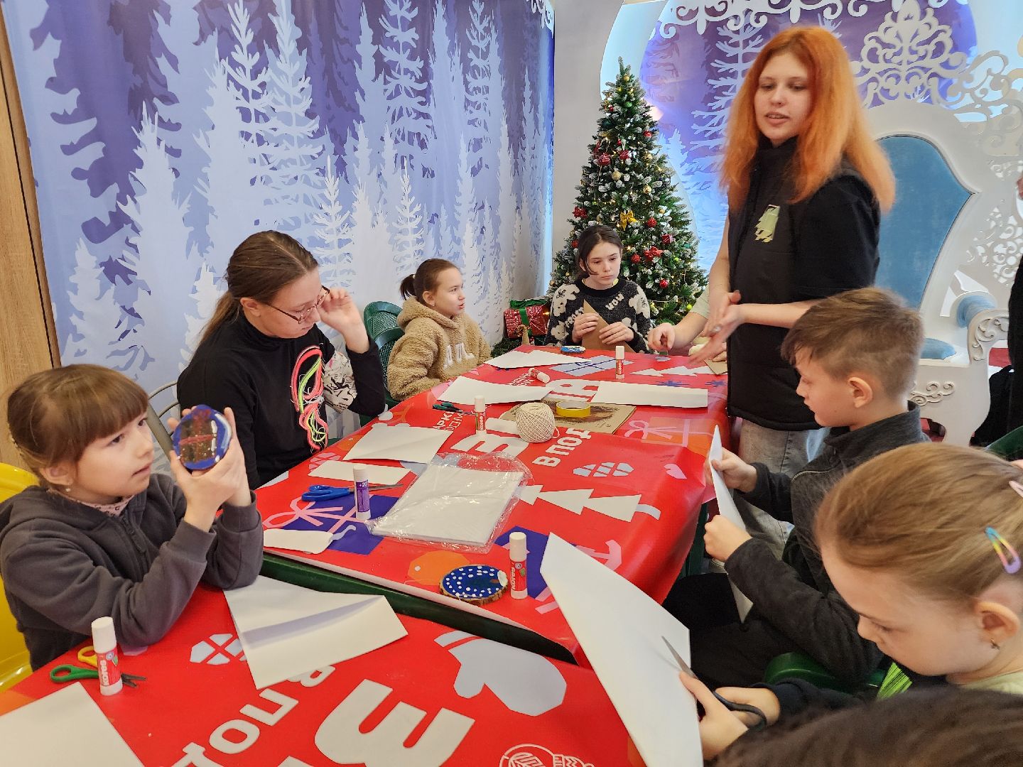 фрязино, резиденция деда мороза, парки подмосковья, новый год, лесопарк, вертикалки,