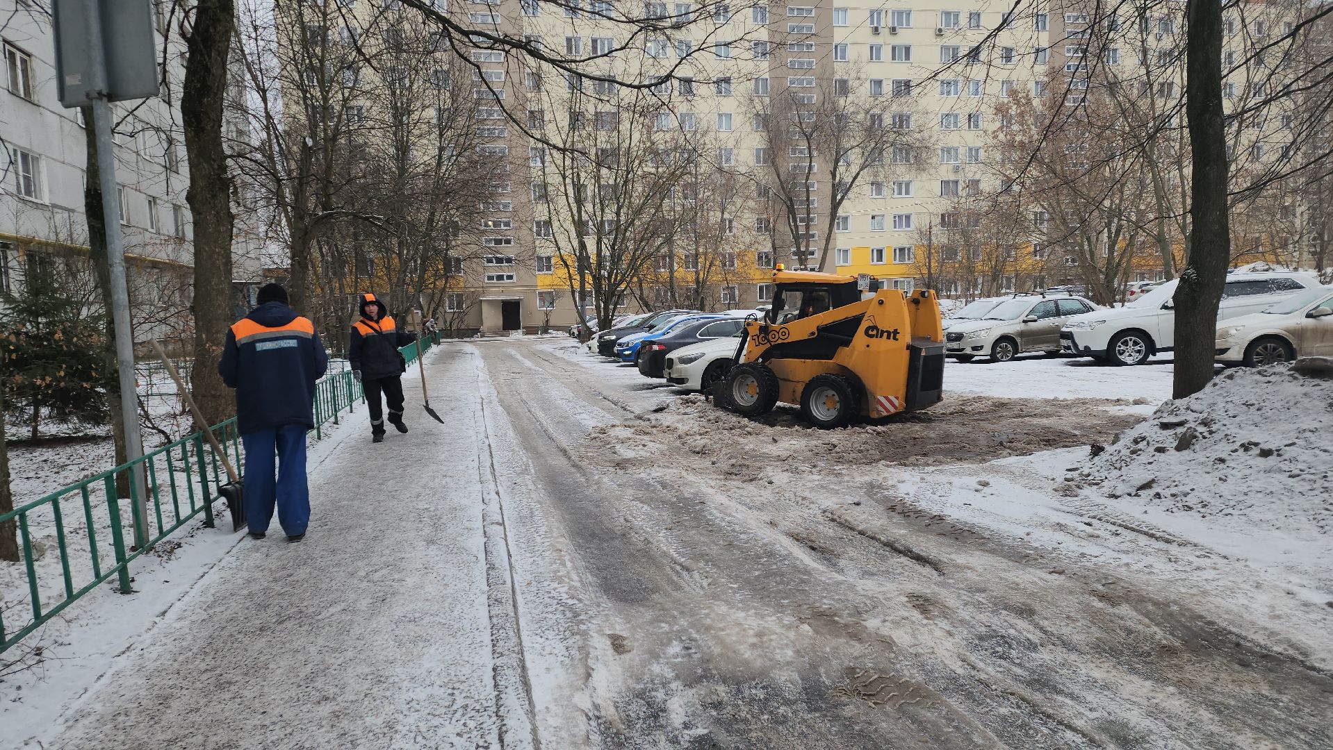пушкино, благоустройство, вертикалки, уборка наледи, коммунальная служба, коммунальная техника, парковка, парковка автомобилей, уборка снега и наледи,
