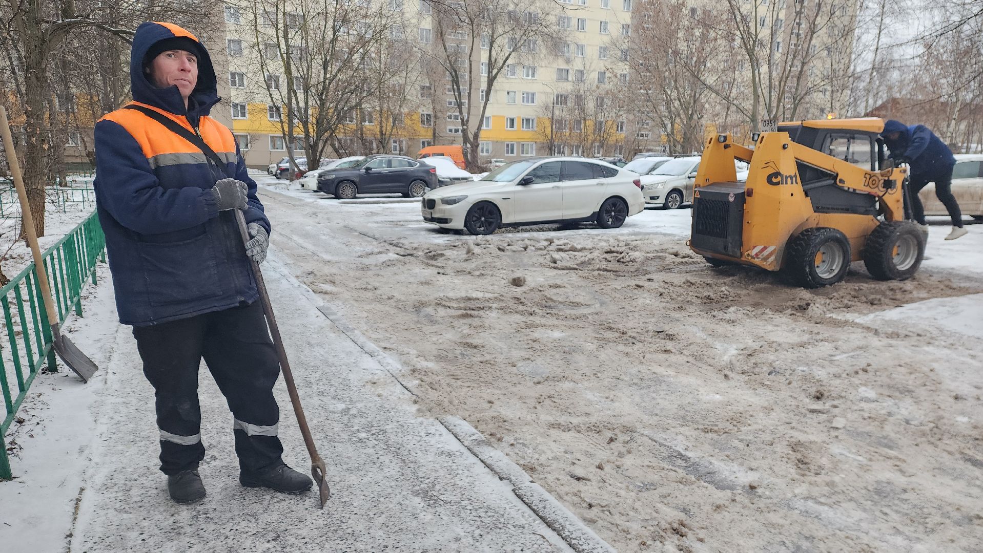 пушкино, благоустройство, вертикалки, уборка наледи, коммунальная служба, коммунальная техника, парковка, парковка автомобилей, уборка снега и наледи,