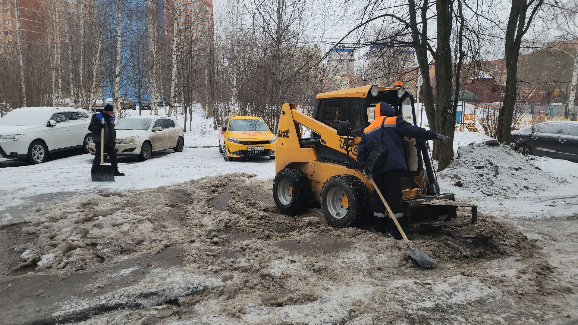 пушкино, благоустройство, вертикалки, уборка наледи, коммунальная служба, коммунальная техника, парковка, парковка автомобилей, уборка снега и наледи,