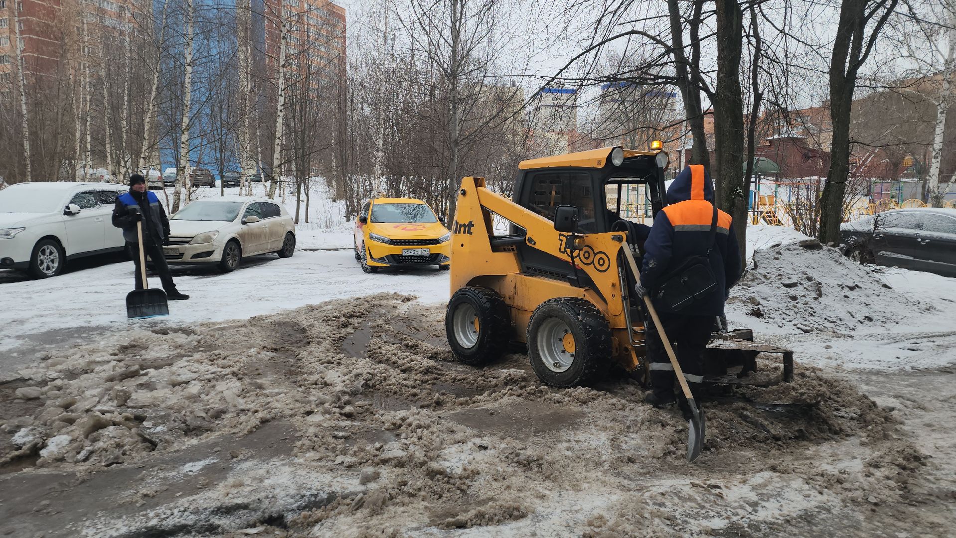 пушкино, благоустройство, вертикалки, уборка наледи, коммунальная служба, коммунальная техника, парковка, парковка автомобилей, уборка снега и наледи,