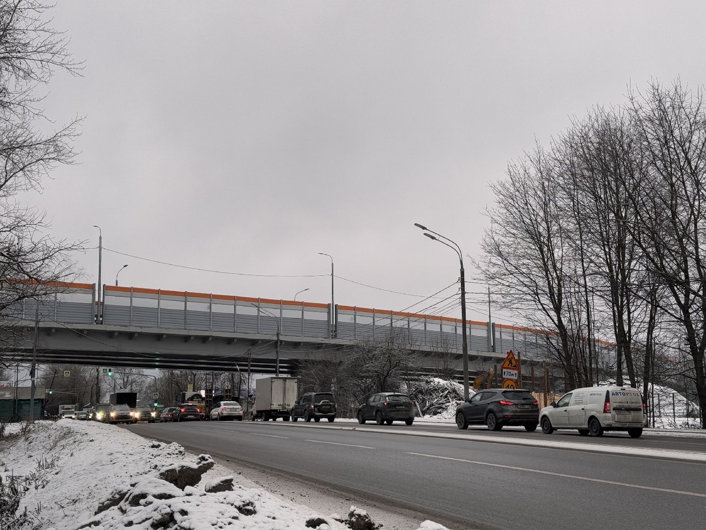 ЦКАД, Главная дорога, Платная трасса, Большие Вяземы, вертикалки,