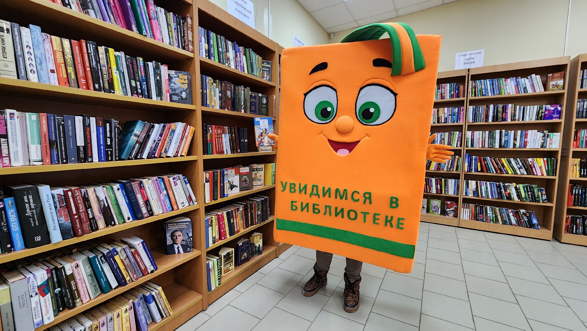 книжка, протвинская библиотека, ростовая кукла, г о серпухов, культура,