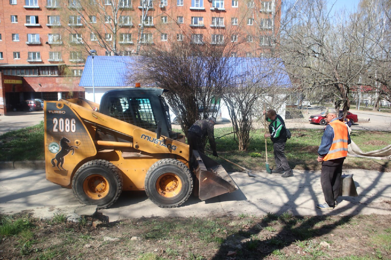 Пущино, уборка, благоустройство