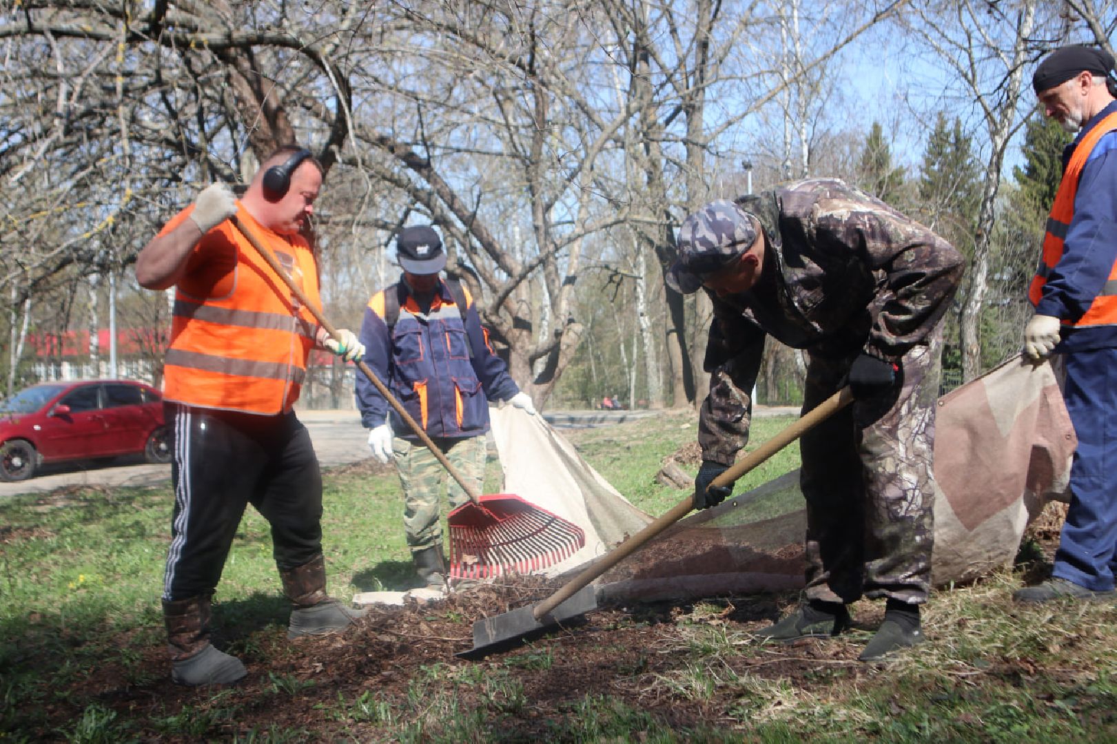 Пущино, уборка, благоустройство