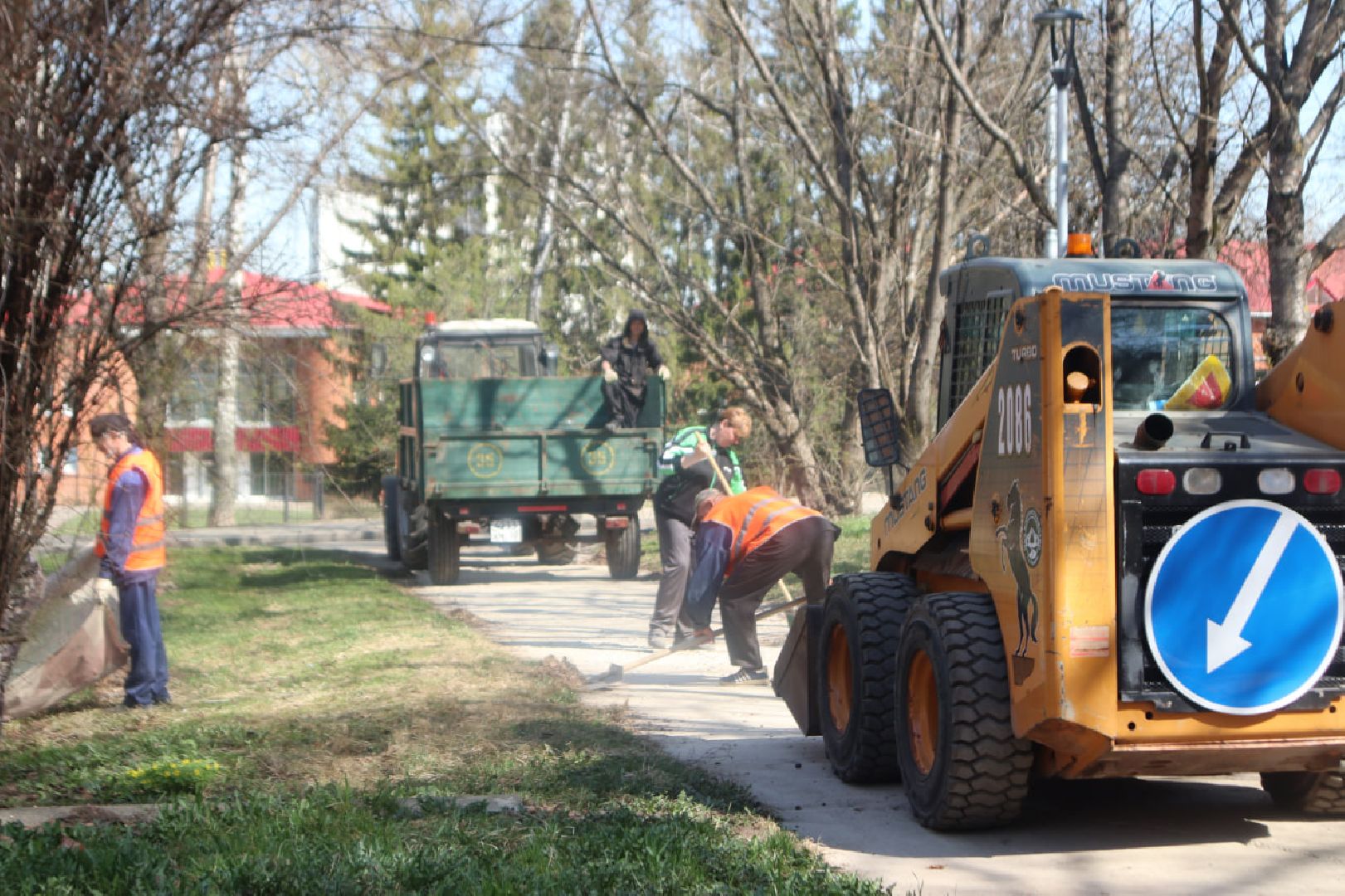Пущино, уборка, благоустройство