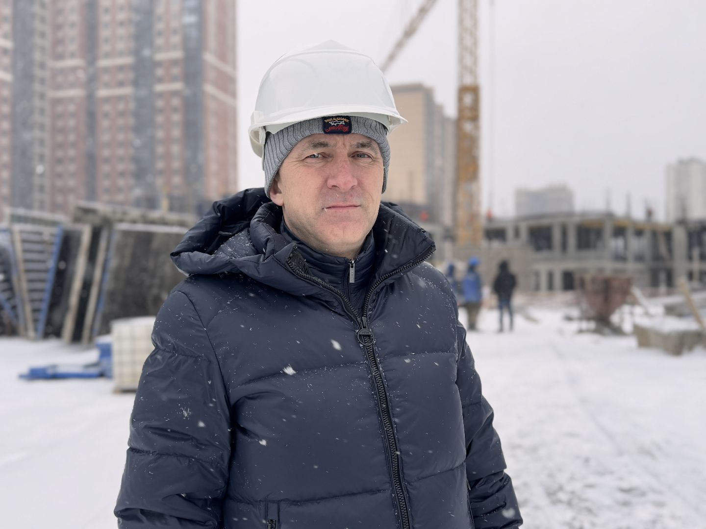 Новый детский сад в Одинцово, ЖК Союзный, Строительство, вертикалки,