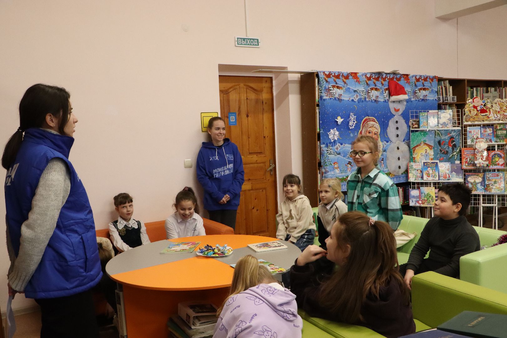 дети, серебряные пруды, молодогвардейцы, Центральная библиотека, викторина для детей, старый новый год, вертикалки,