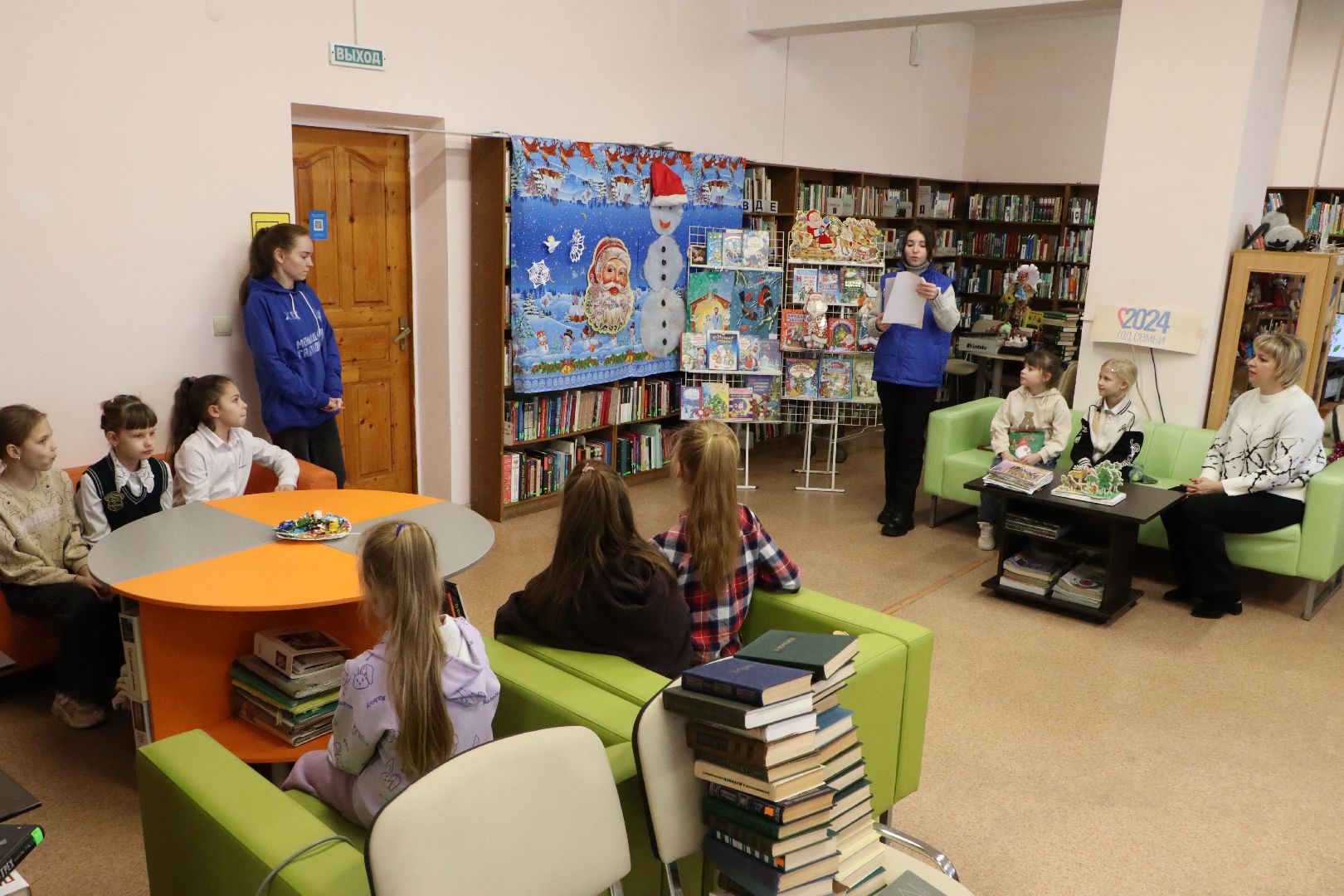 дети, серебряные пруды, молодогвардейцы, Центральная библиотека, викторина для детей, старый новый год, вертикалки,