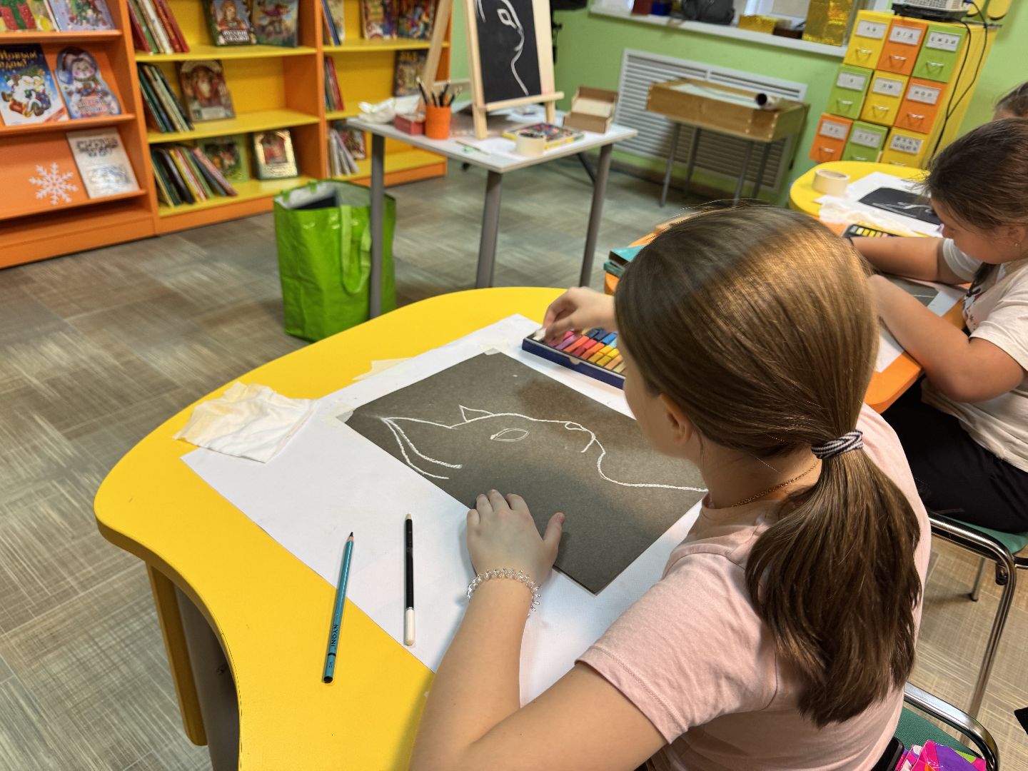 шаховская, изо, рисование, мастер класс,