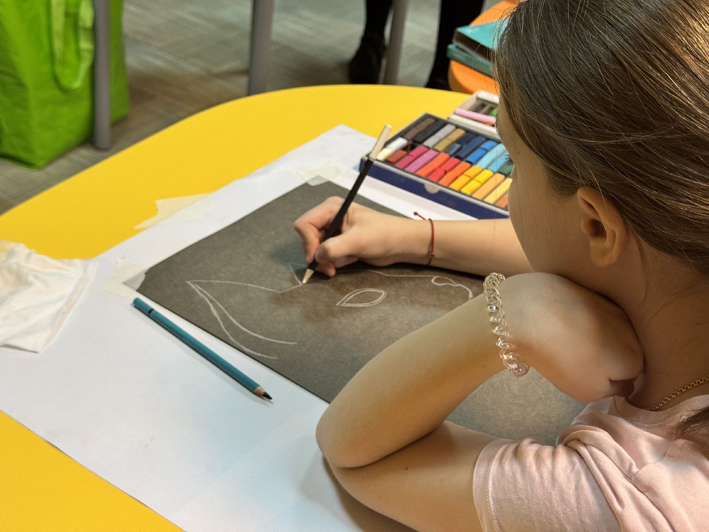 шаховская, изо, рисование, мастер класс,