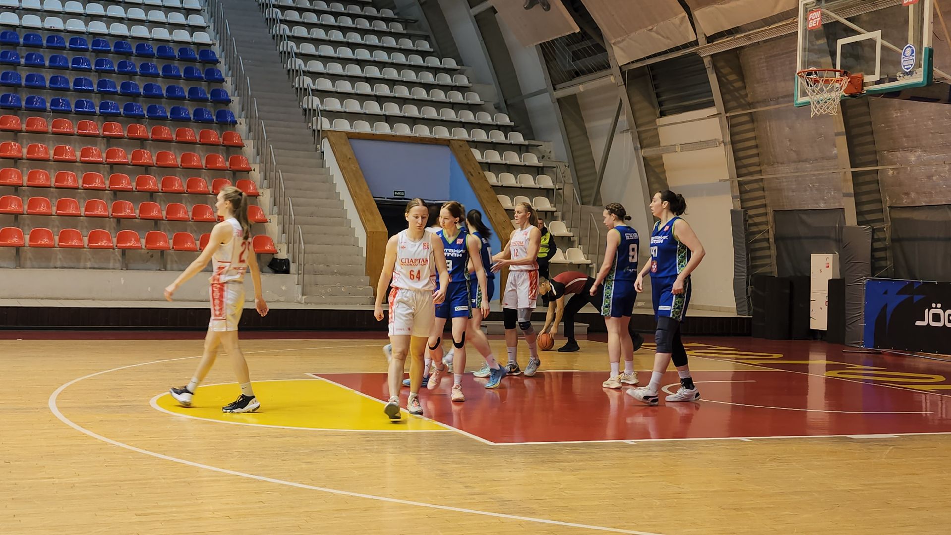 Чемпионат по баскетболу, женская высшая лига по баскетболу, Спартак, Ногинск, Богородский городской округ,