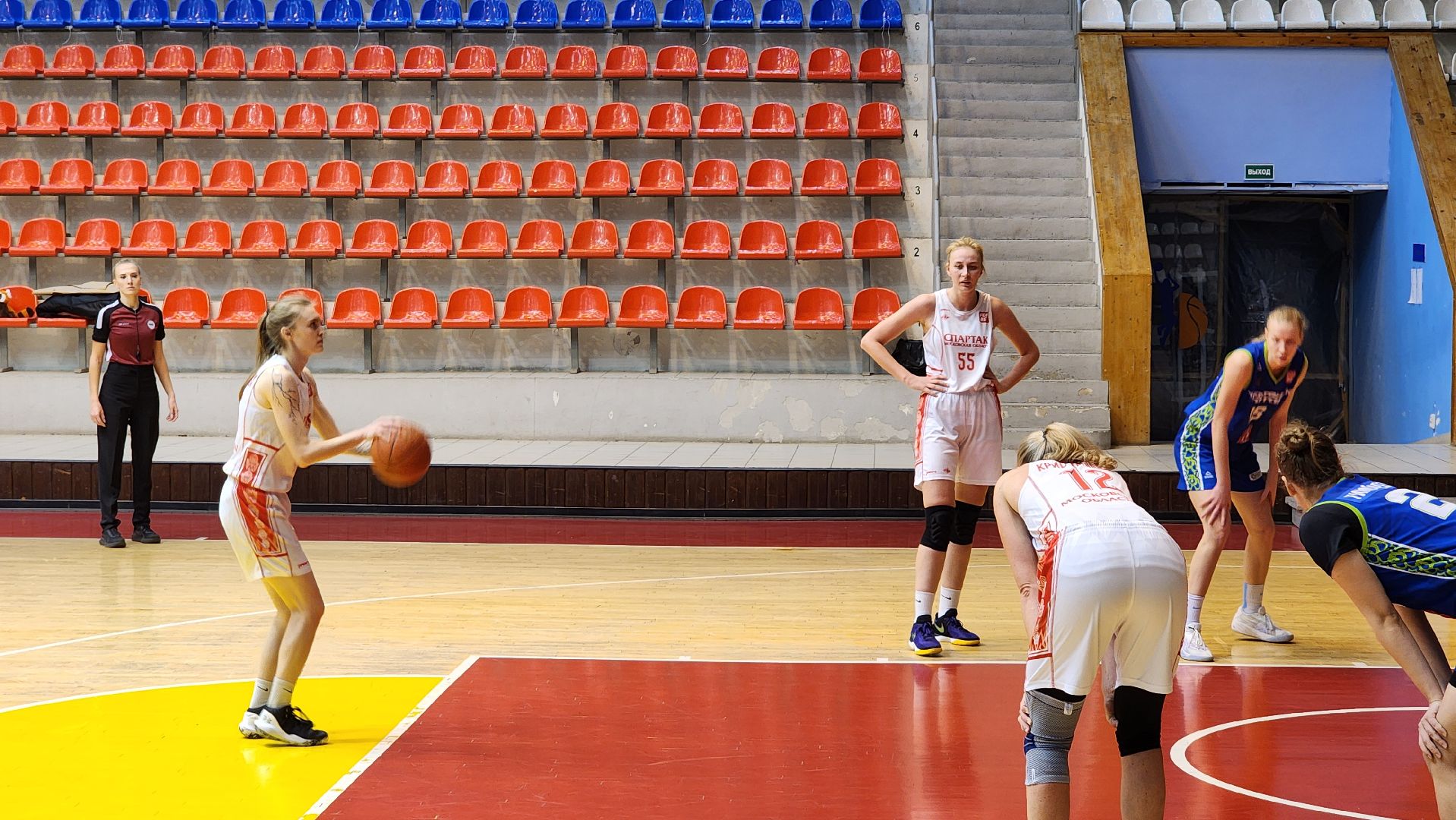 Чемпионат по баскетболу, женская высшая лига по баскетболу, Спартак, Ногинск, Богородский городской округ,