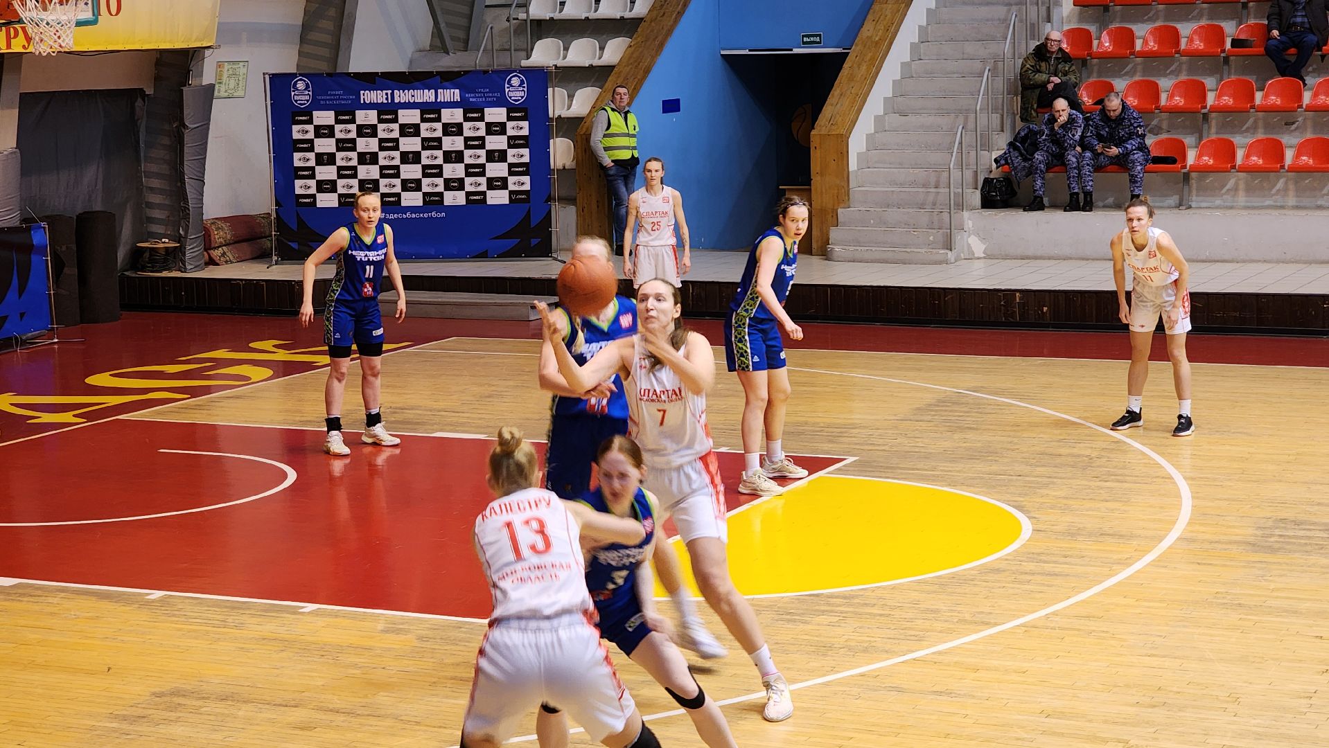 Чемпионат по баскетболу, женская высшая лига по баскетболу, Спартак, Ногинск, Богородский городской округ,