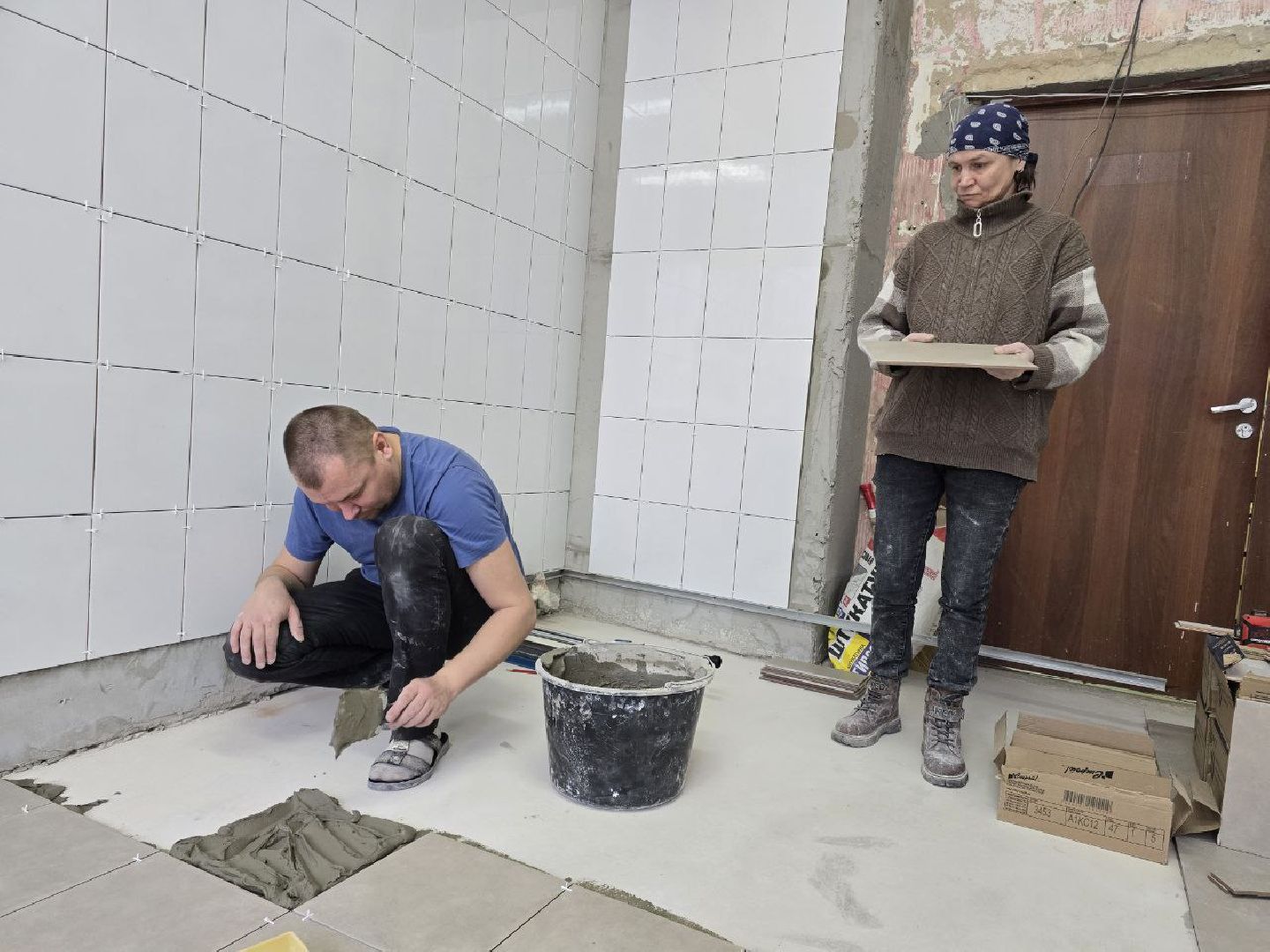 можайск, можайский городской округ, подмосковье, можайская больница, текущий ремонт, ремонт больницы, неврологическое отделение, стационар, медицина, здравоохранение, вертикалки,