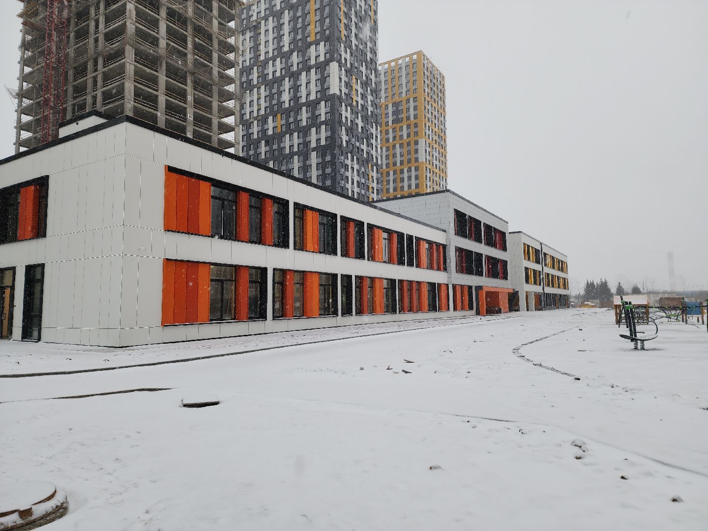 строительство, жк тетрис, красногорск, школа, детский сад, вертикалки,