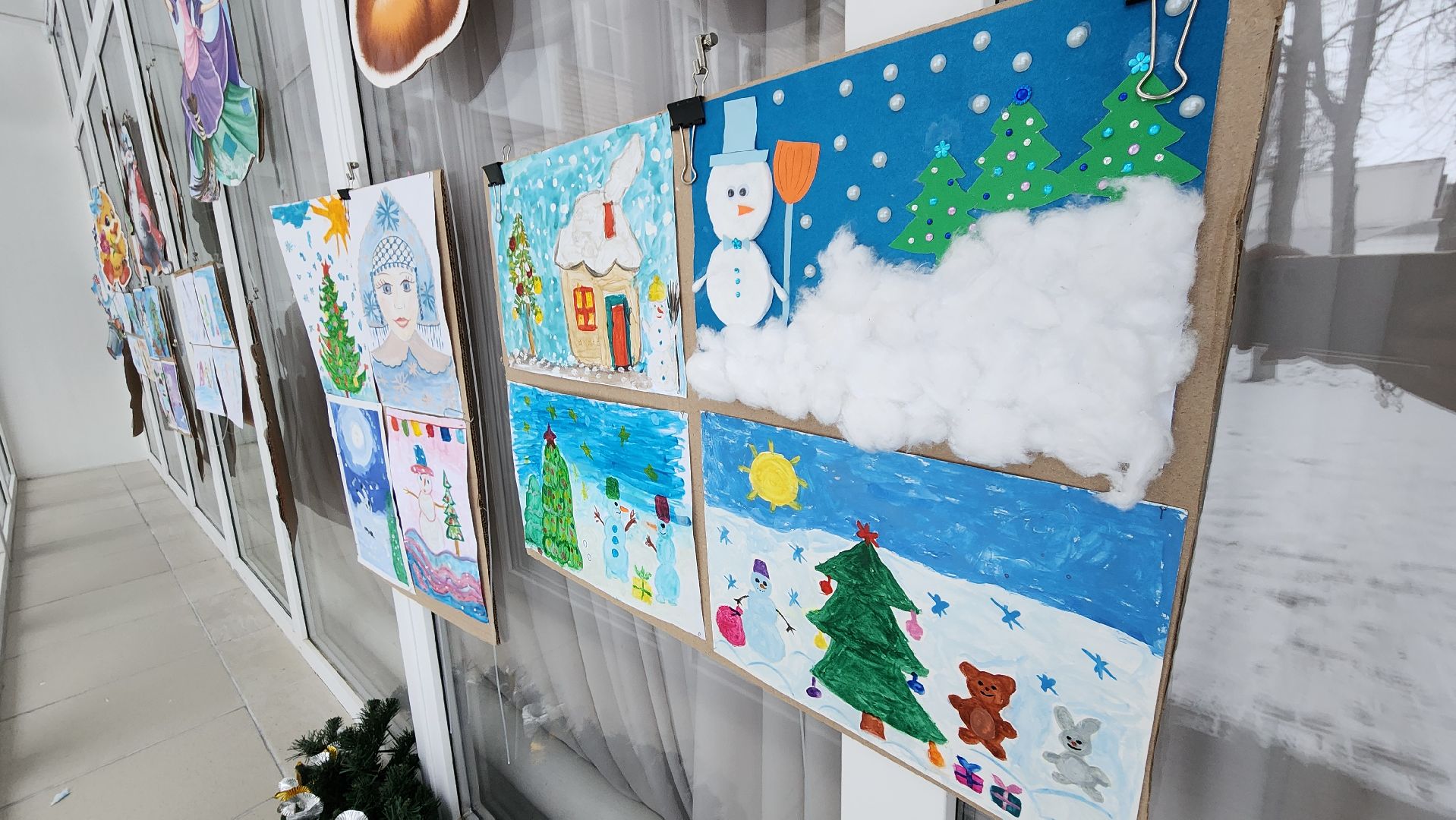 культура, выставочный центр протвино, творчество самых маленьких, г о серпухов, зима на рисунках,
