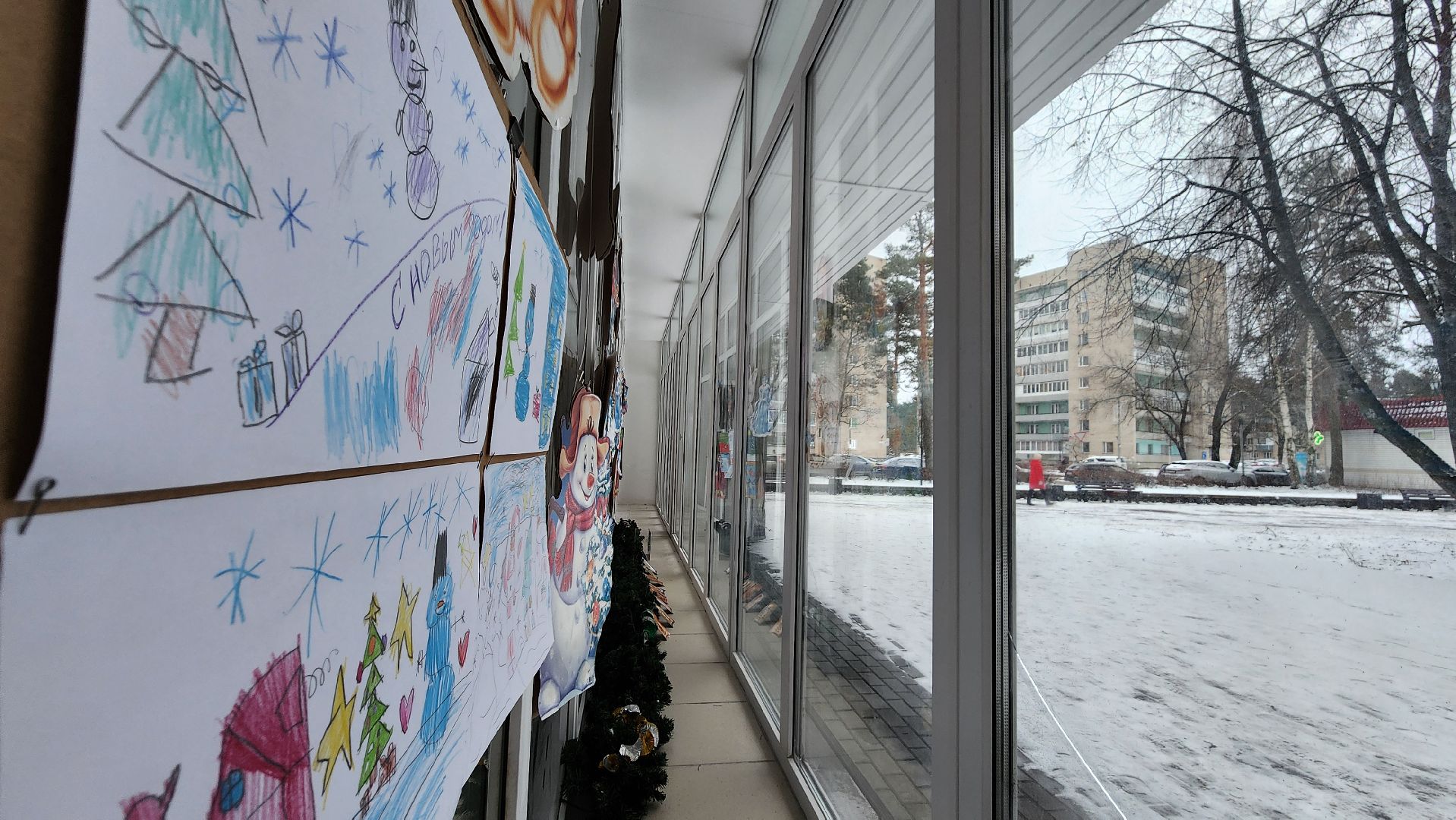 культура, выставочный центр протвино, творчество самых маленьких, г о серпухов, зима на рисунках,