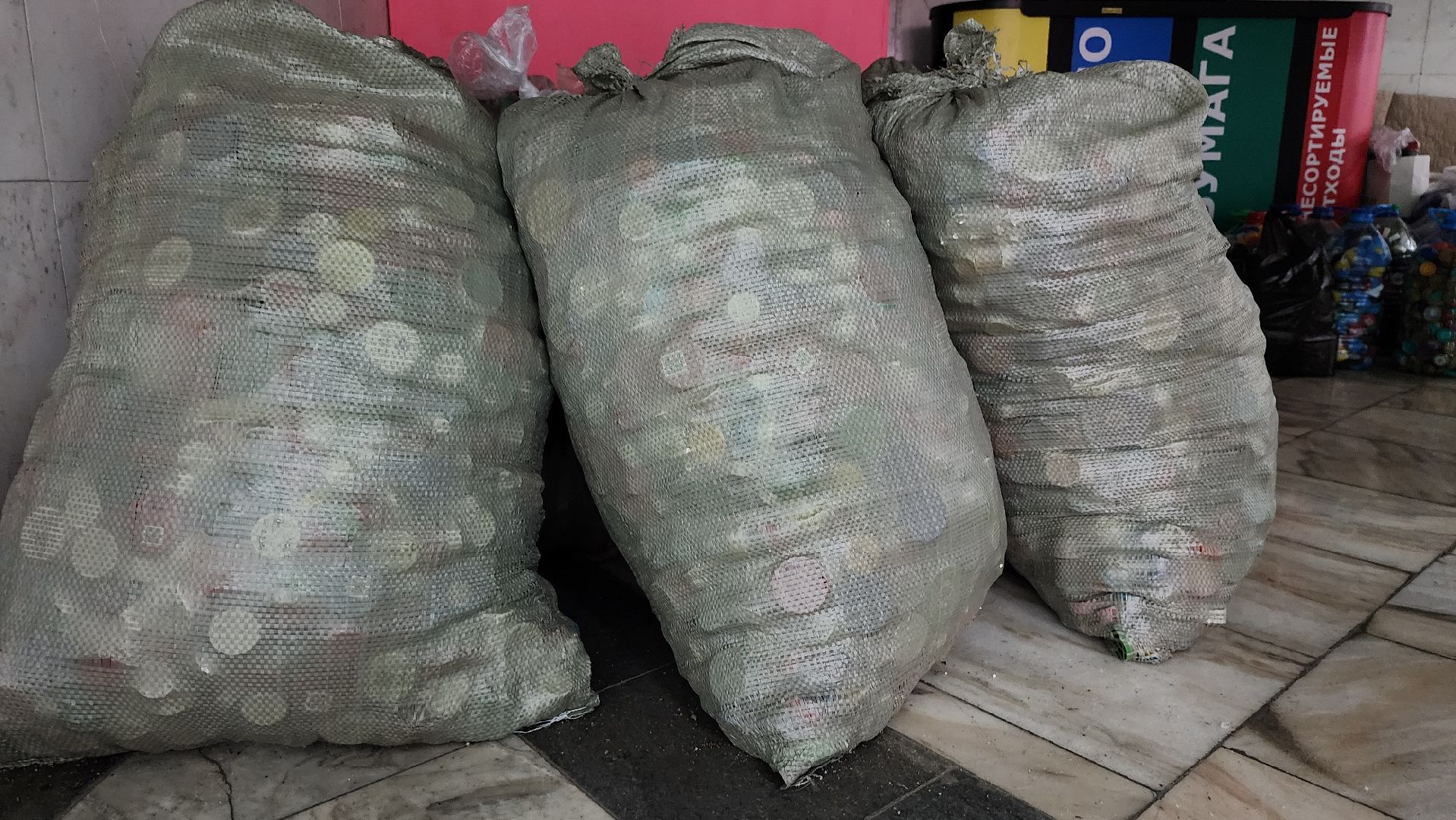 переработка пластика, акция Полезные крышечки, волонтеры, Ногинск, Богородский городской округ,