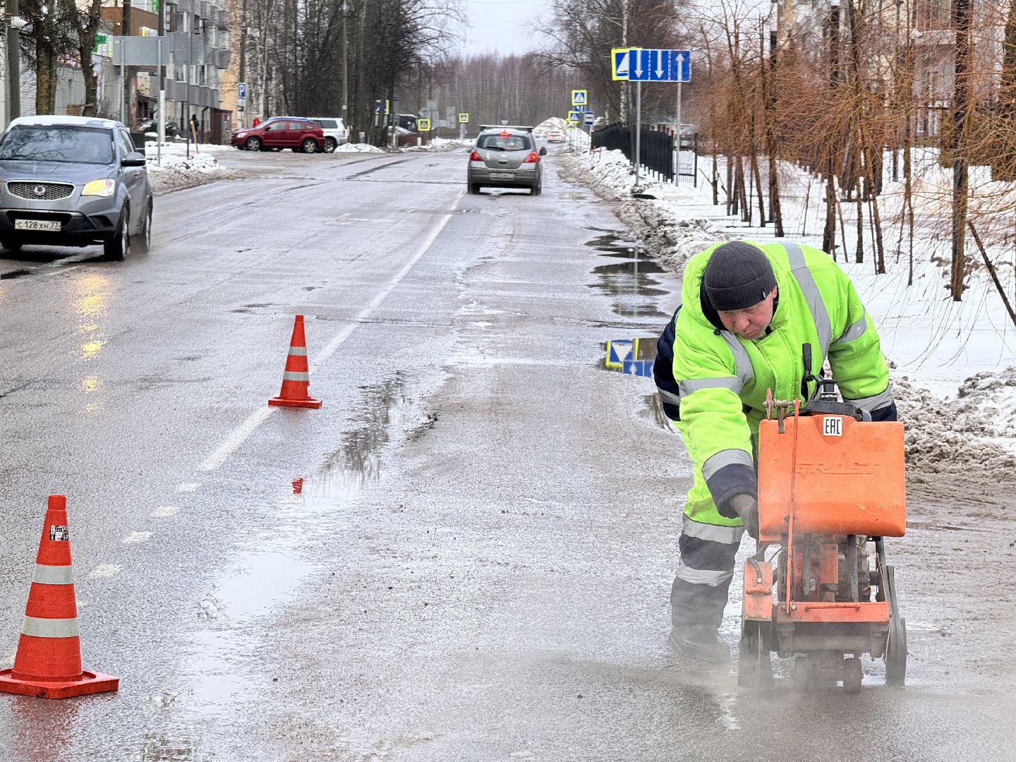 шаховская, ямочный ремонт, ямочный ремонт дорог, коммунальная служба, вертикалки,