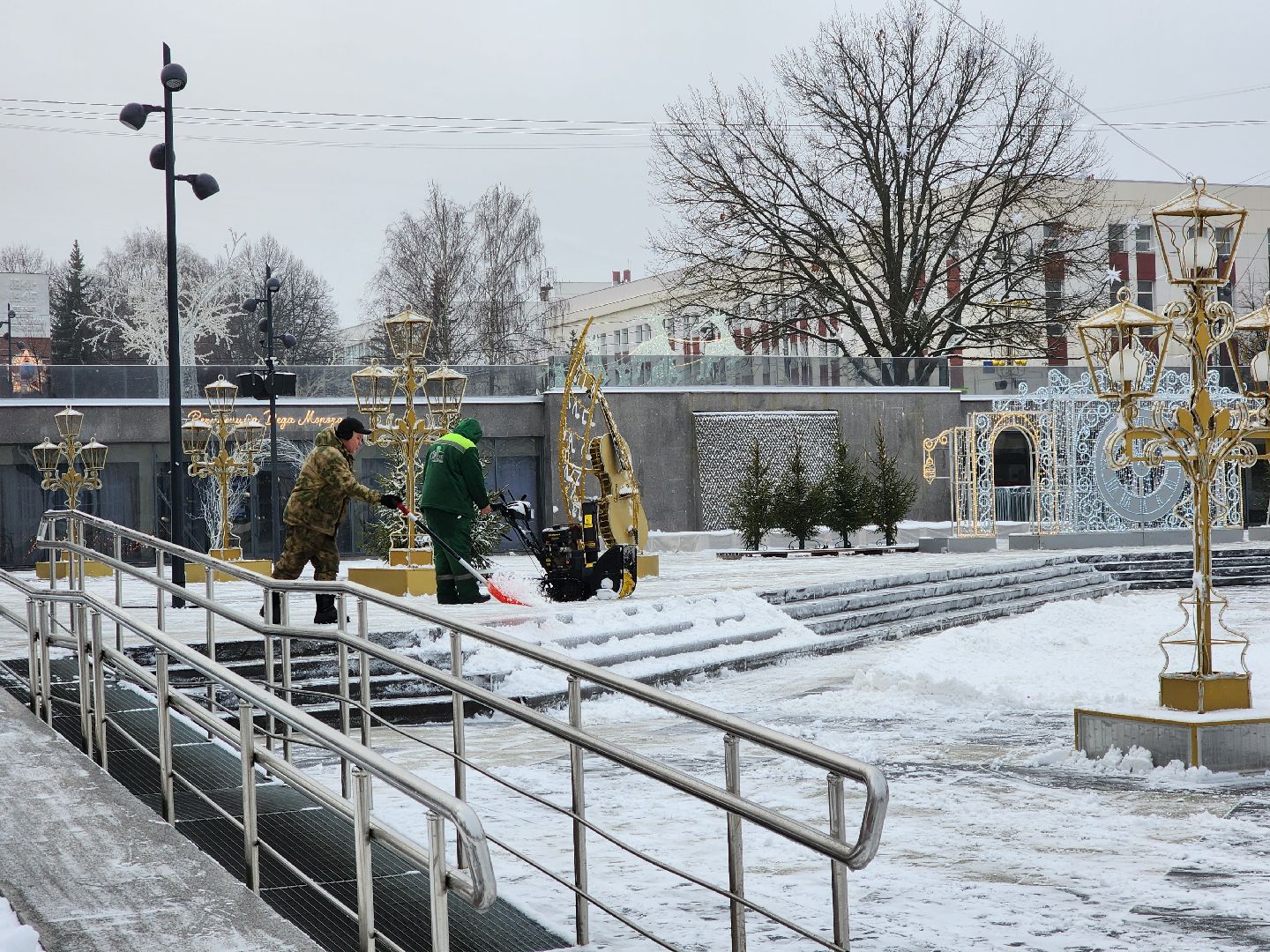 Ногинск, Жители, Общество, Жкх, Уборка снега, Снегопад, коммунальная служба, Вертикалки,