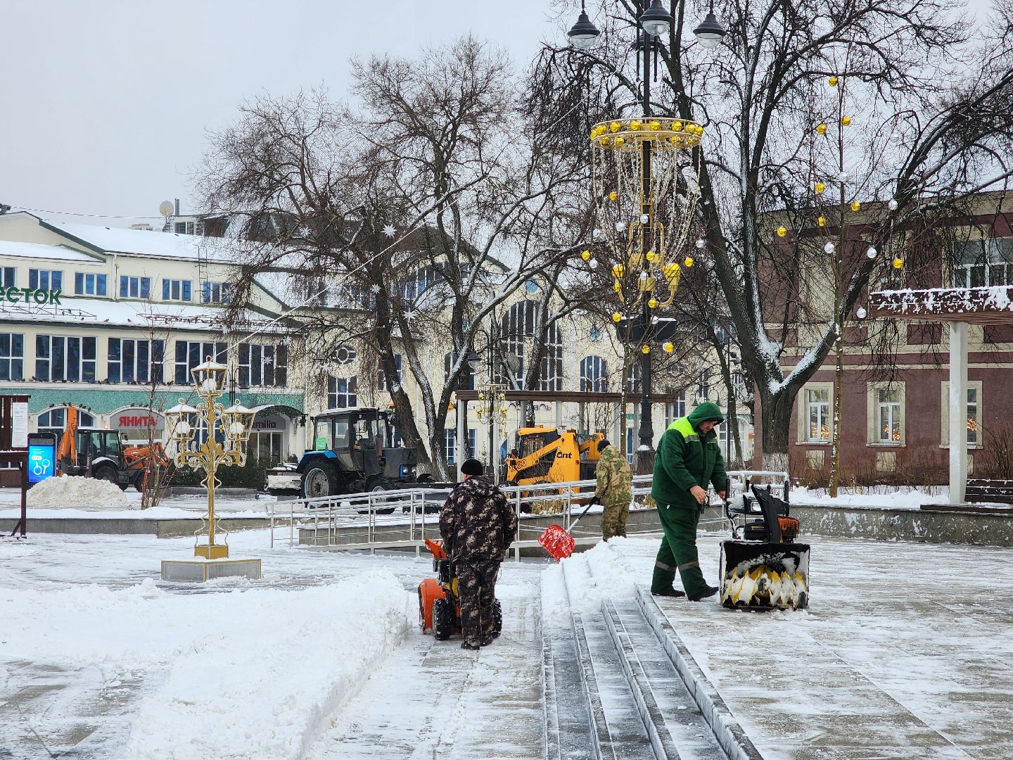 Ногинск, Жители, Общество, Жкх, Уборка снега, Снегопад, коммунальная служба, Вертикалки,