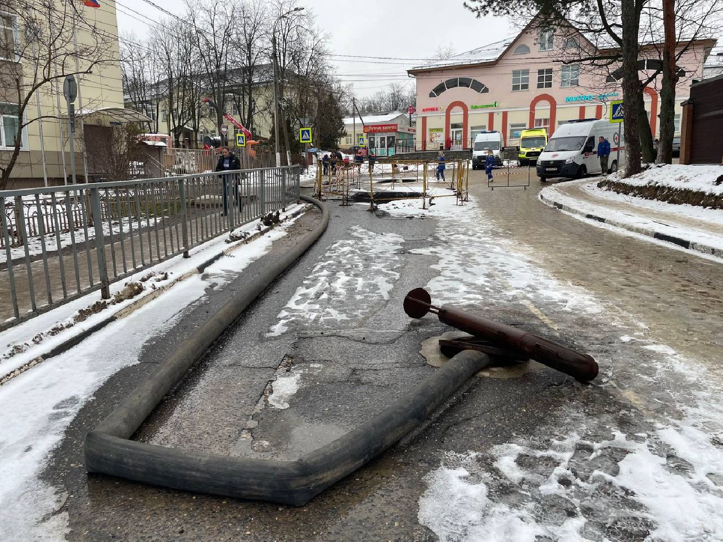 Дмитров, Авария на Минина, ЖКХ, вертикалки,