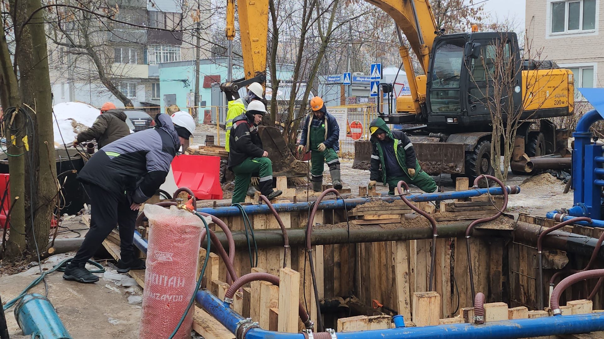 ЖКХ, система водоотведения, канализационные сети, Лосино-Петровский,
