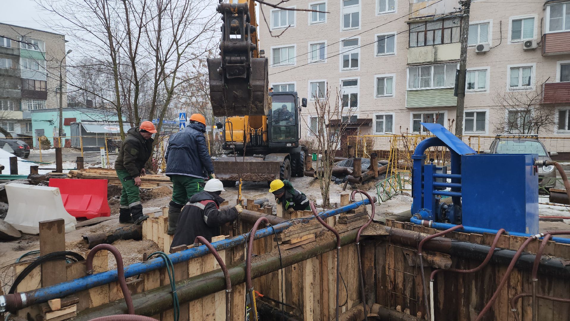 ЖКХ, система водоотведения, канализационные сети, Лосино-Петровский,